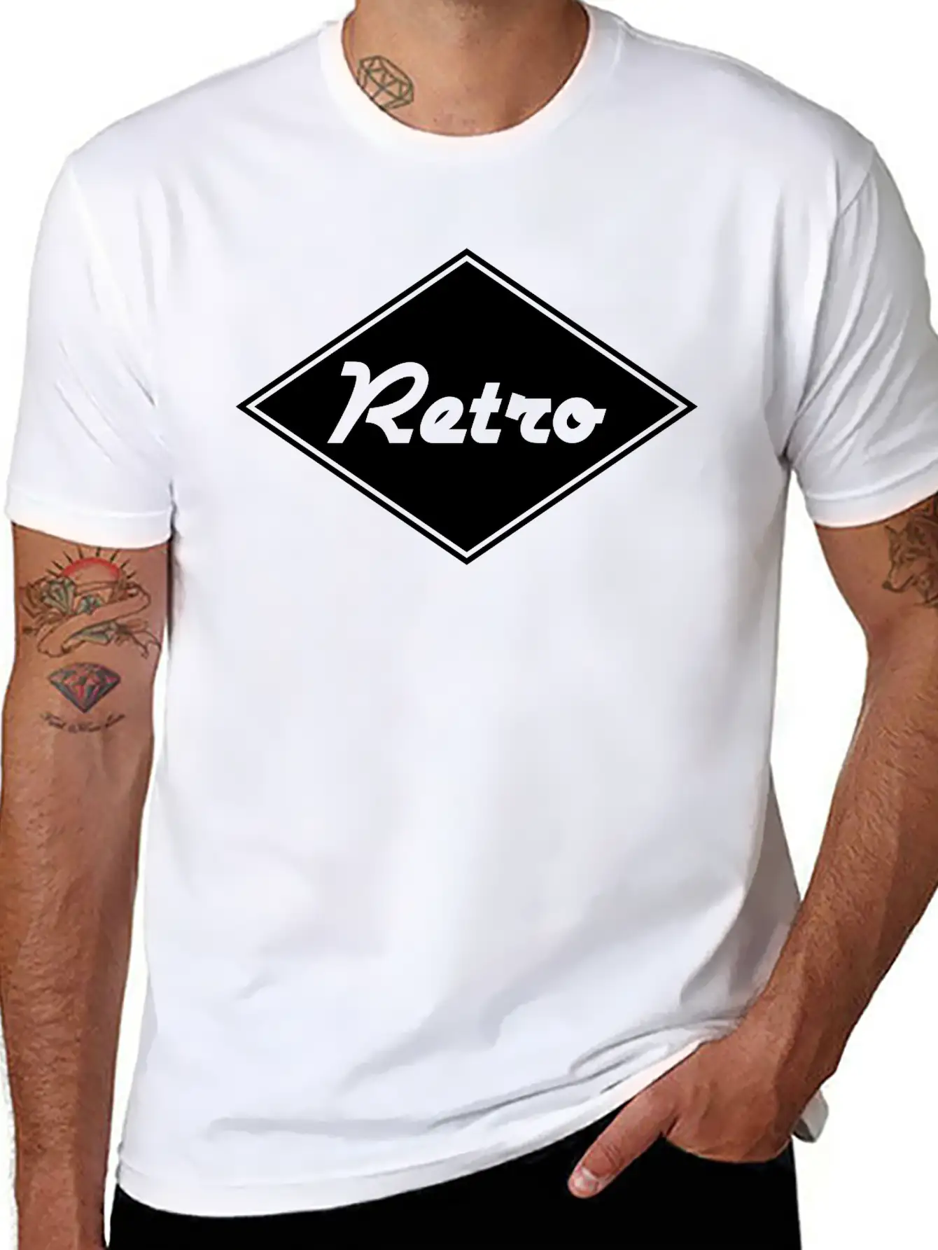 Retro Stylish Everyday T-Shirt – Unisex Basic Cotton Tee