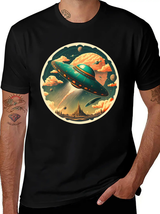 Retro Vintage Unisex Short Sleeve Soft Cotton T-Shirt – Casual Everyday Wear