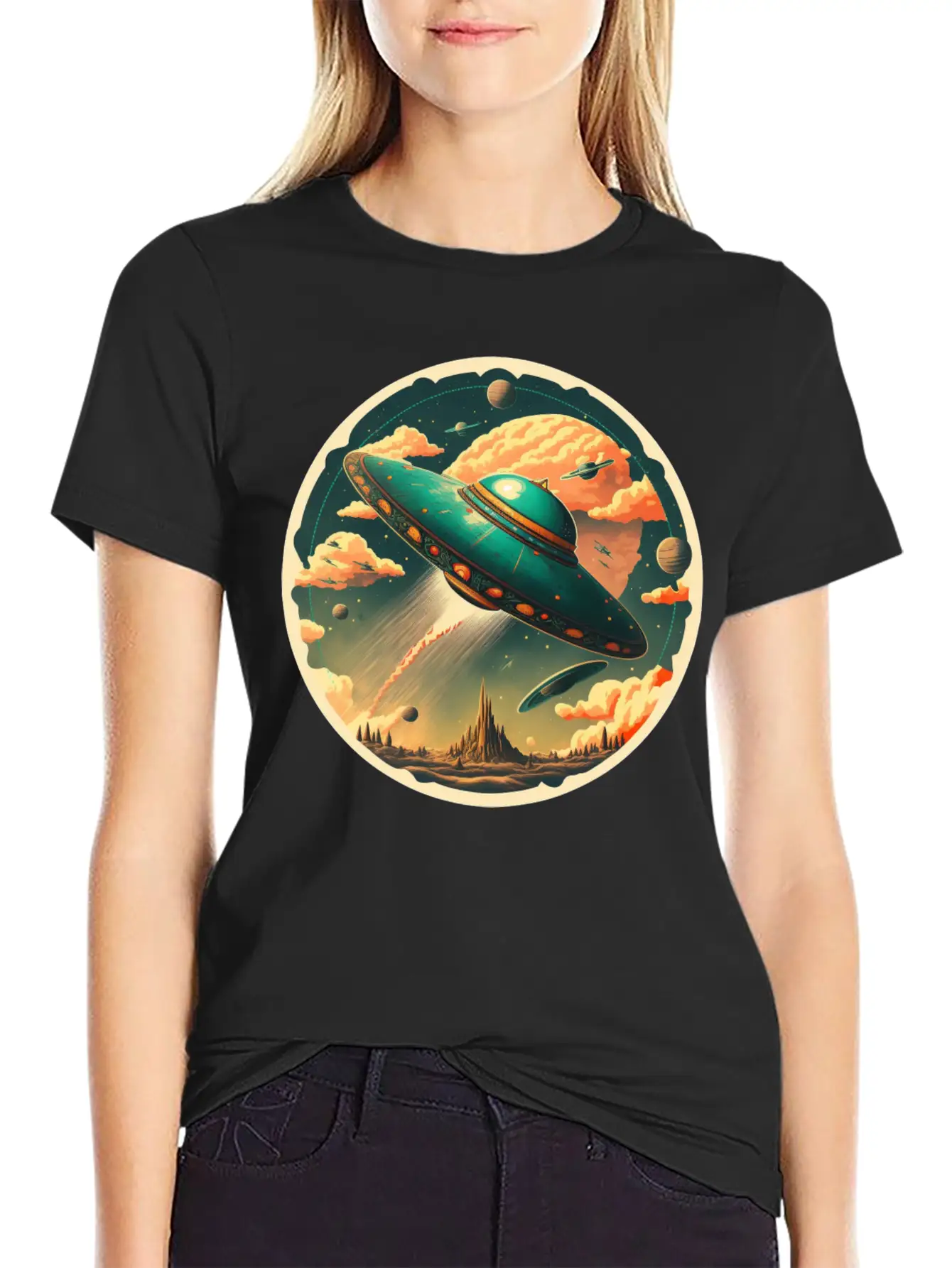 Retro Vintage Unisex Short Sleeve Soft Cotton T-Shirt – Casual Everyday Wear