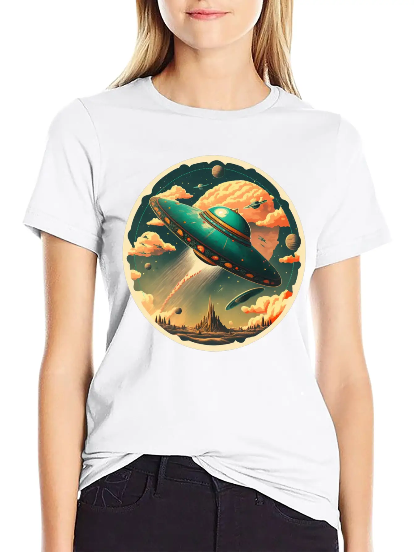 Retro Vintage Unisex Short Sleeve Soft Cotton T-Shirt – Casual Everyday Wear