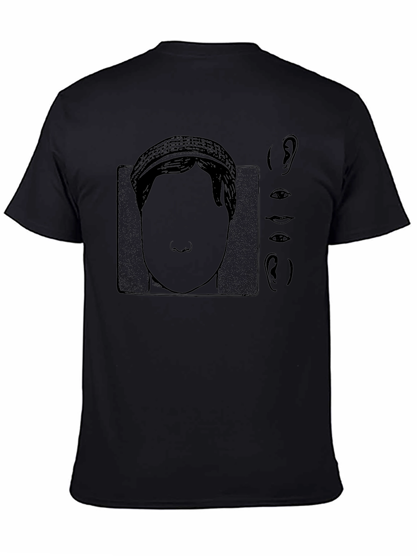 Unique Faceless Portrait Tee