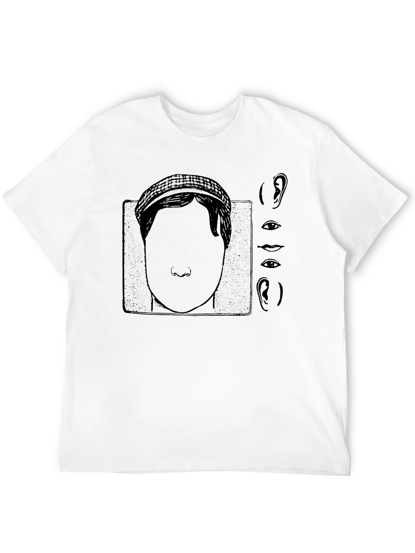 Unique Faceless Portrait Tee