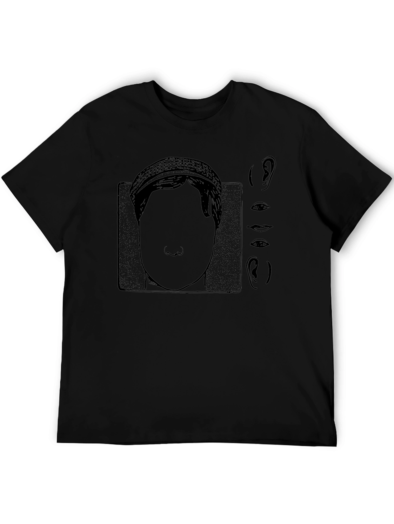 Unique Faceless Portrait Tee