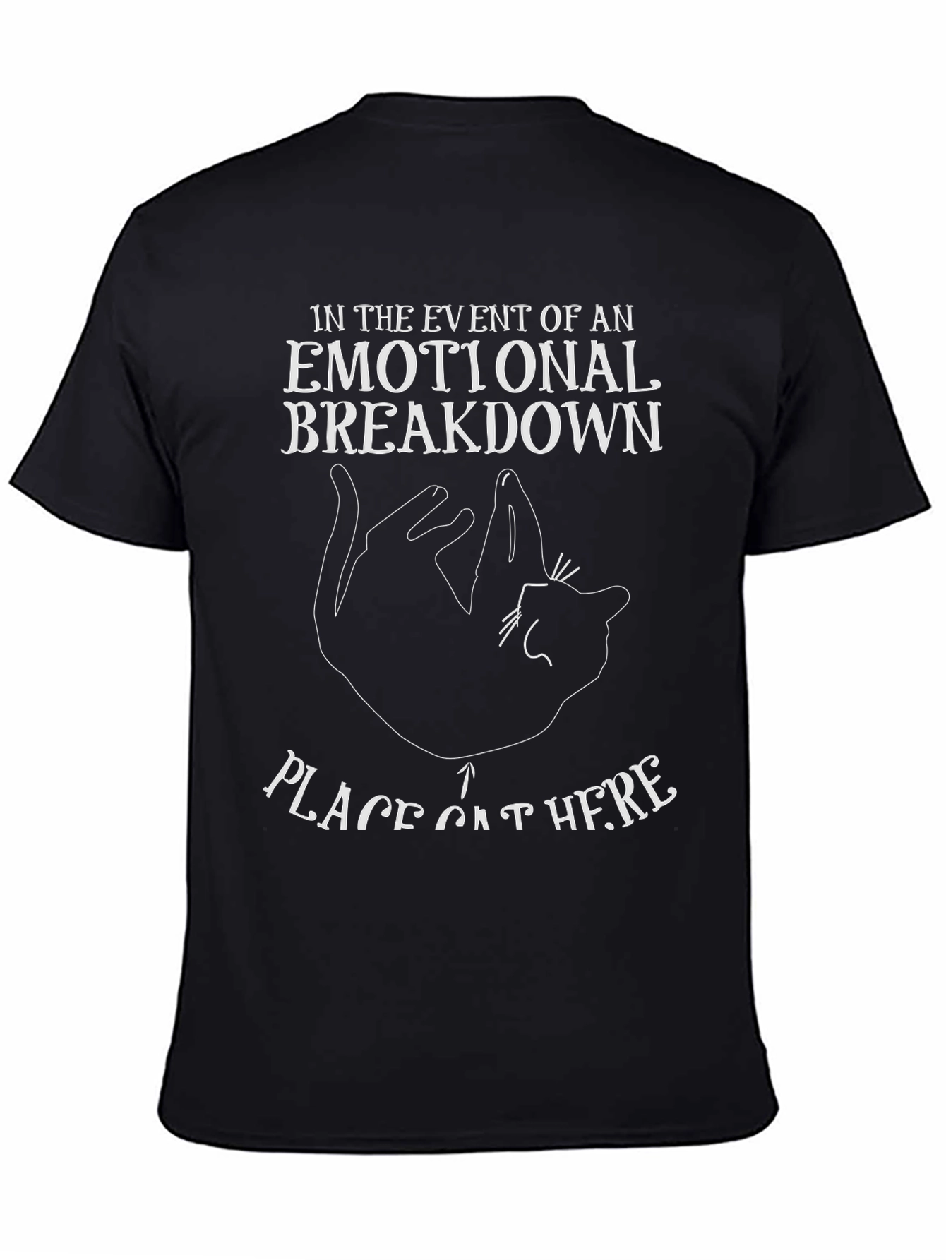 Emotional Breakdown Cat T-Shirt
