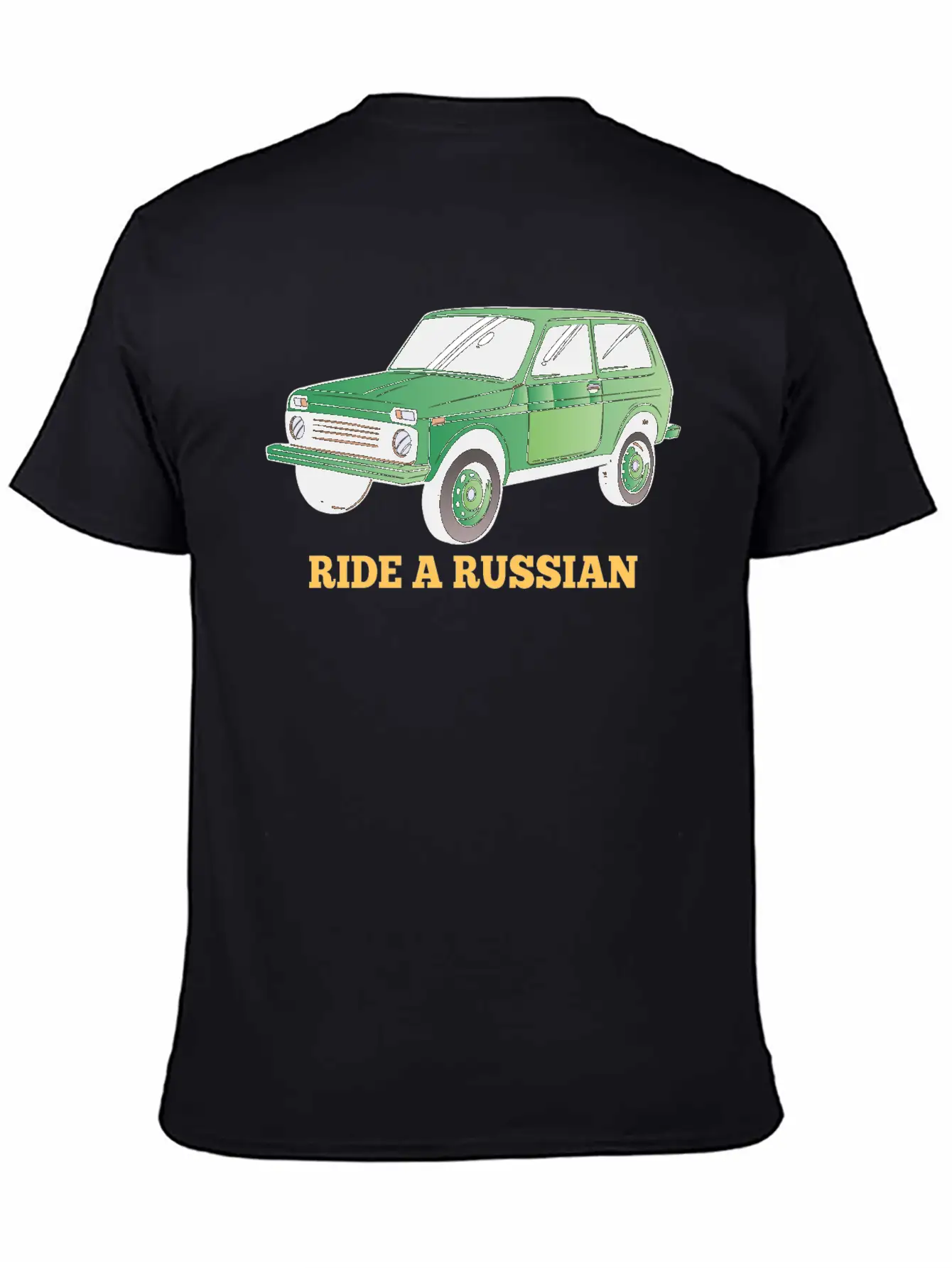 Ride A Russian Lada Niva 4x4 Off-road Vehicle Comfortable Minimalist Graphic Tee – Summer Style Essential