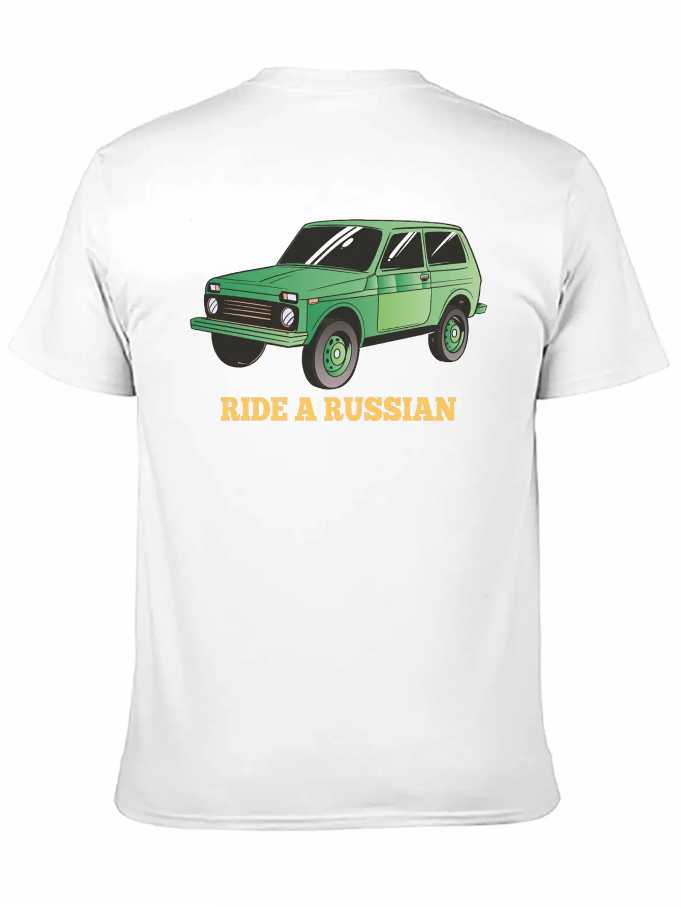 Ride A Russian Lada Niva 4x4 Off-road Vehicle Comfortable Minimalist Graphic Tee – Summer Style Essential