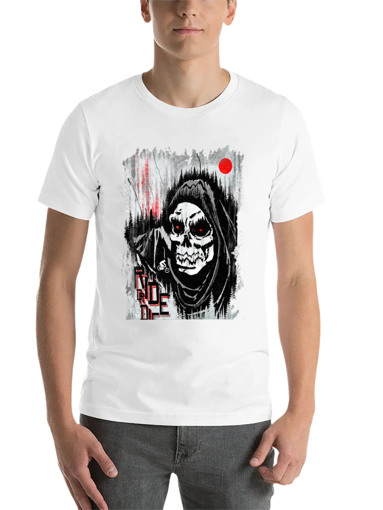 Ride Or Die Unisex Short Sleeve Soft Cotton T-Shirt – Casual Everyday Wear