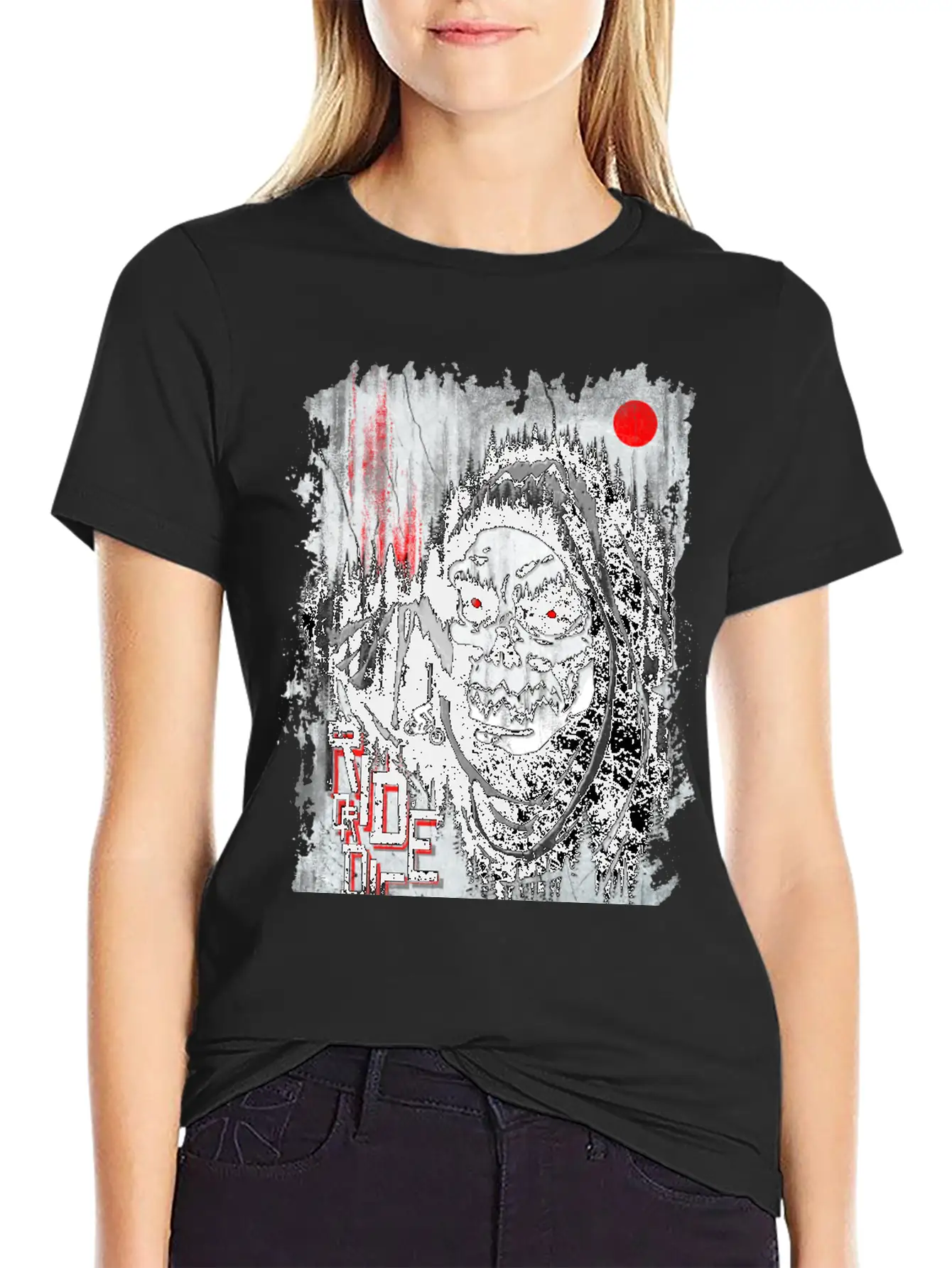 Ride Or Die Unisex Short Sleeve Soft Cotton T-Shirt – Casual Everyday Wear