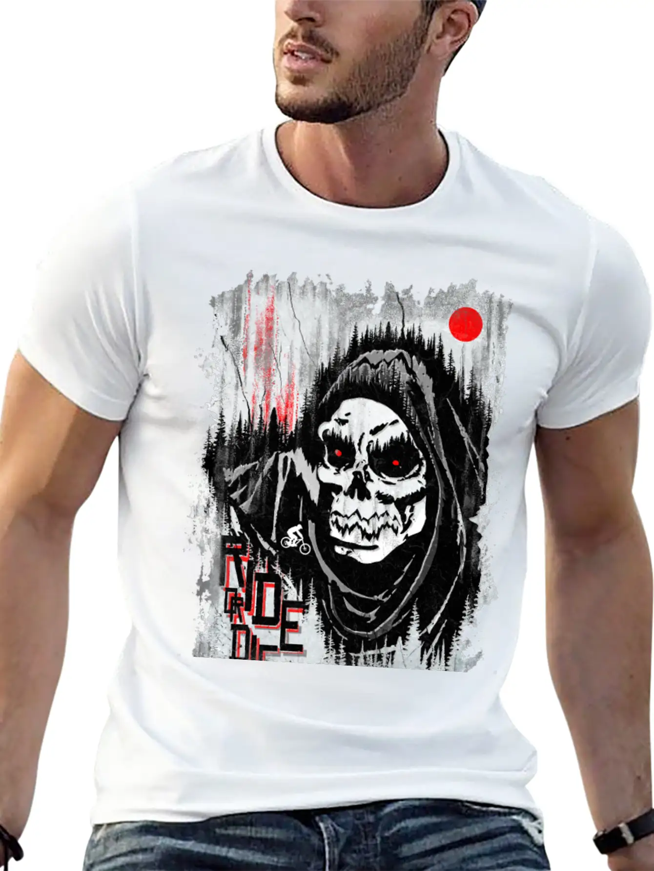 Ride Or Die Unisex Short Sleeve Soft Cotton T-Shirt – Casual Everyday Wear