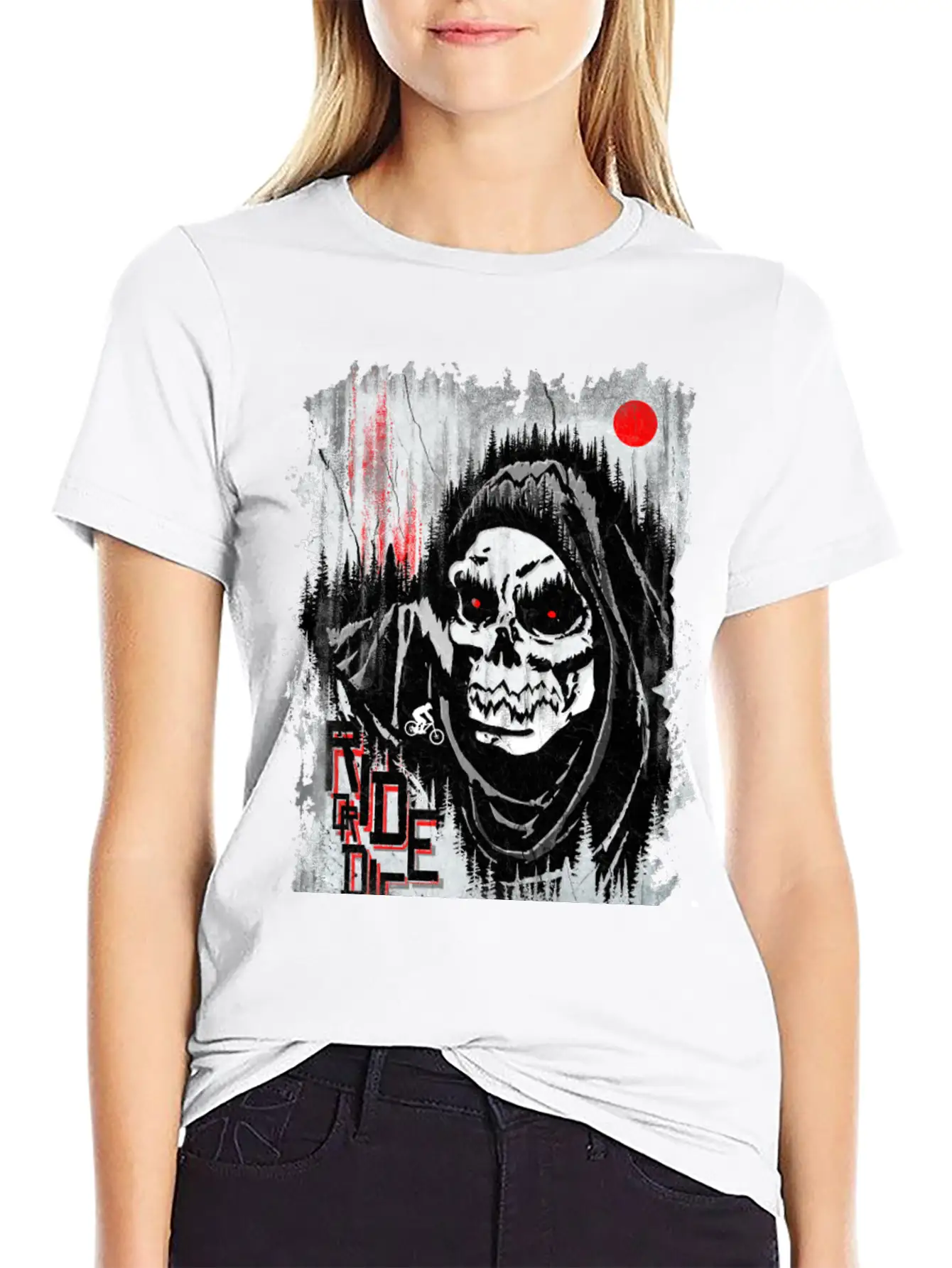 Ride Or Die Unisex Short Sleeve Soft Cotton T-Shirt – Casual Everyday Wear