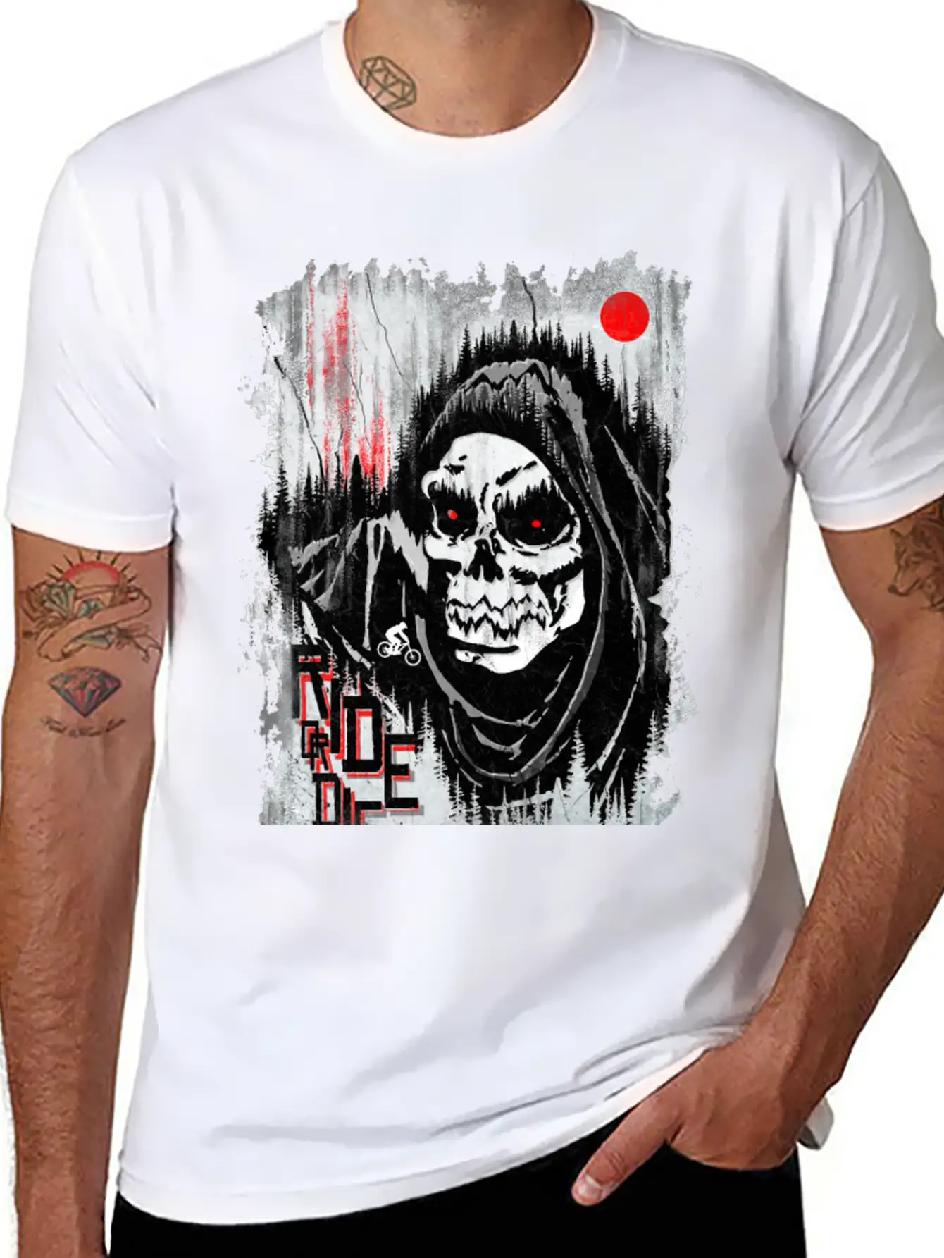 Ride Or Die Unisex Short Sleeve Soft Cotton T-Shirt – Casual Everyday Wear
