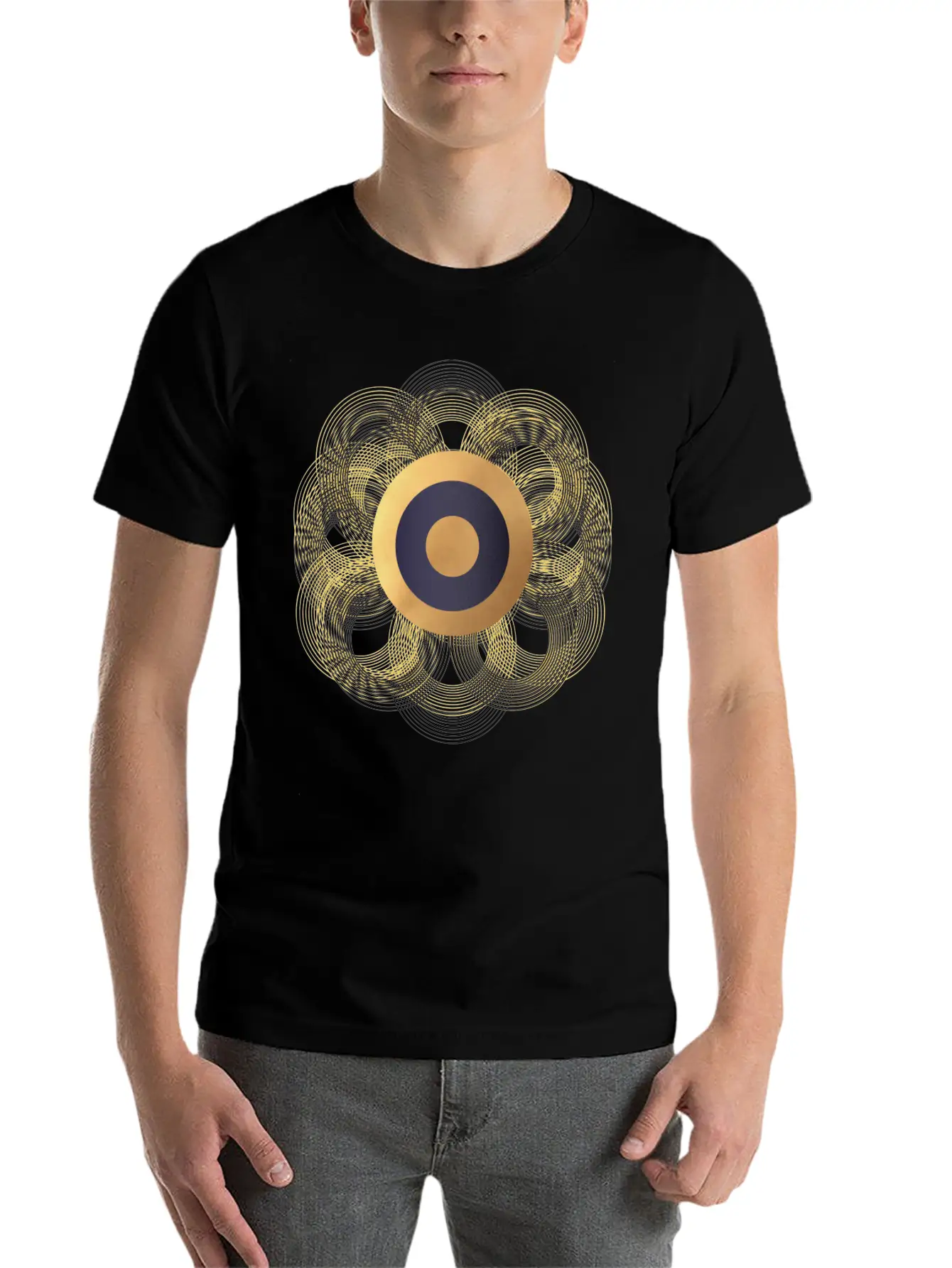 Ring Flower Timeless Short Sleeve Tee – Comfy And Minimalist Design