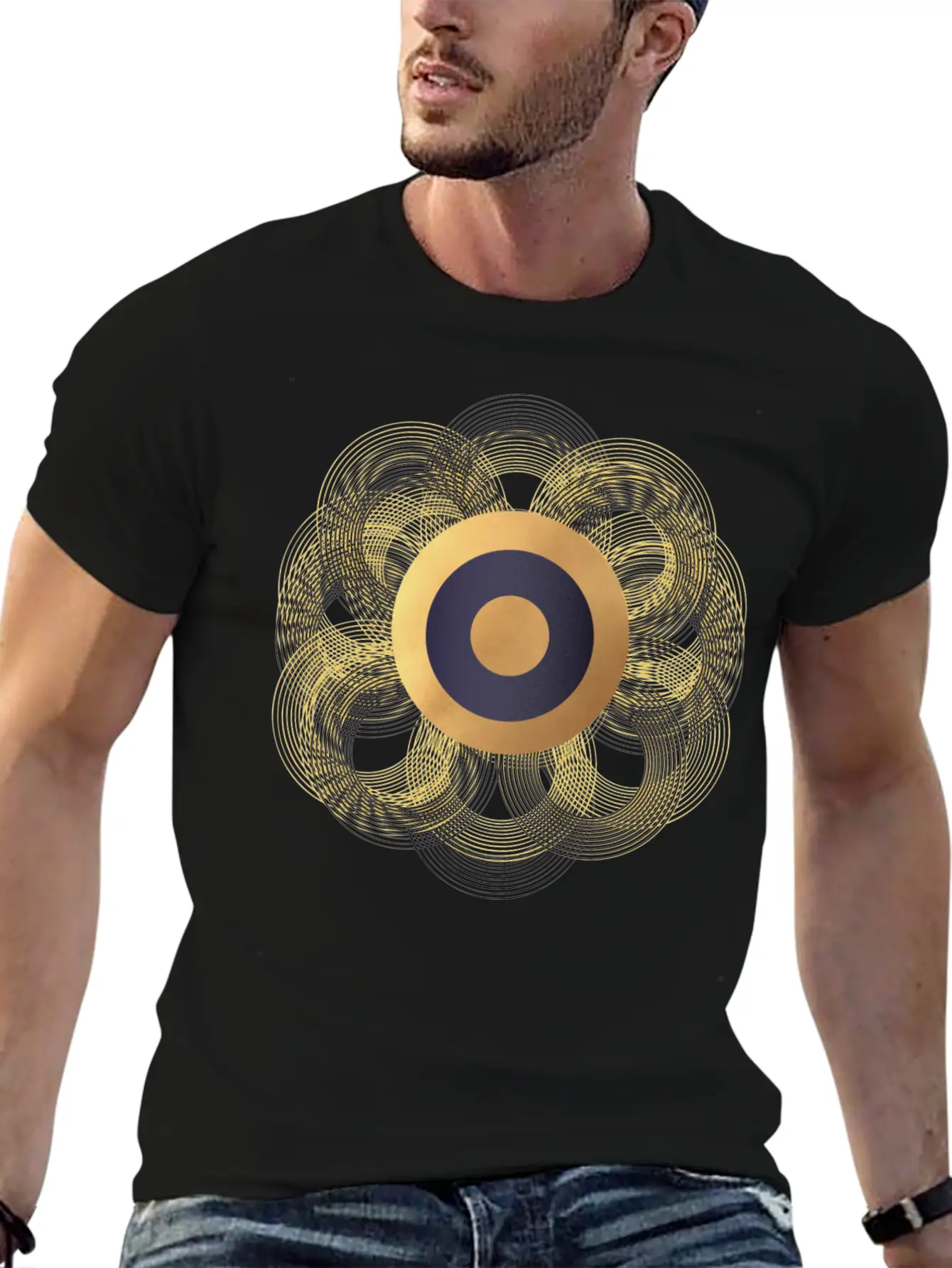Ring Flower Timeless Short Sleeve Tee – Comfy And Minimalist Design