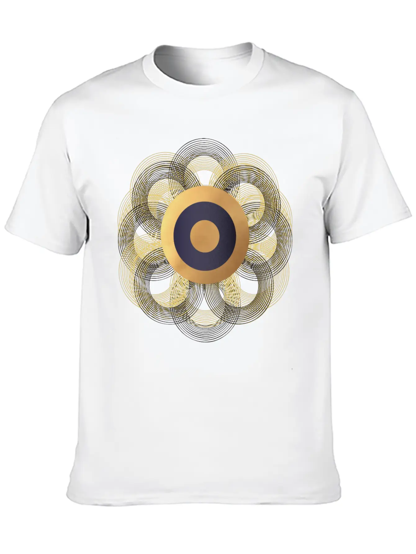 Ring Flower Timeless Short Sleeve Tee – Comfy And Minimalist Design