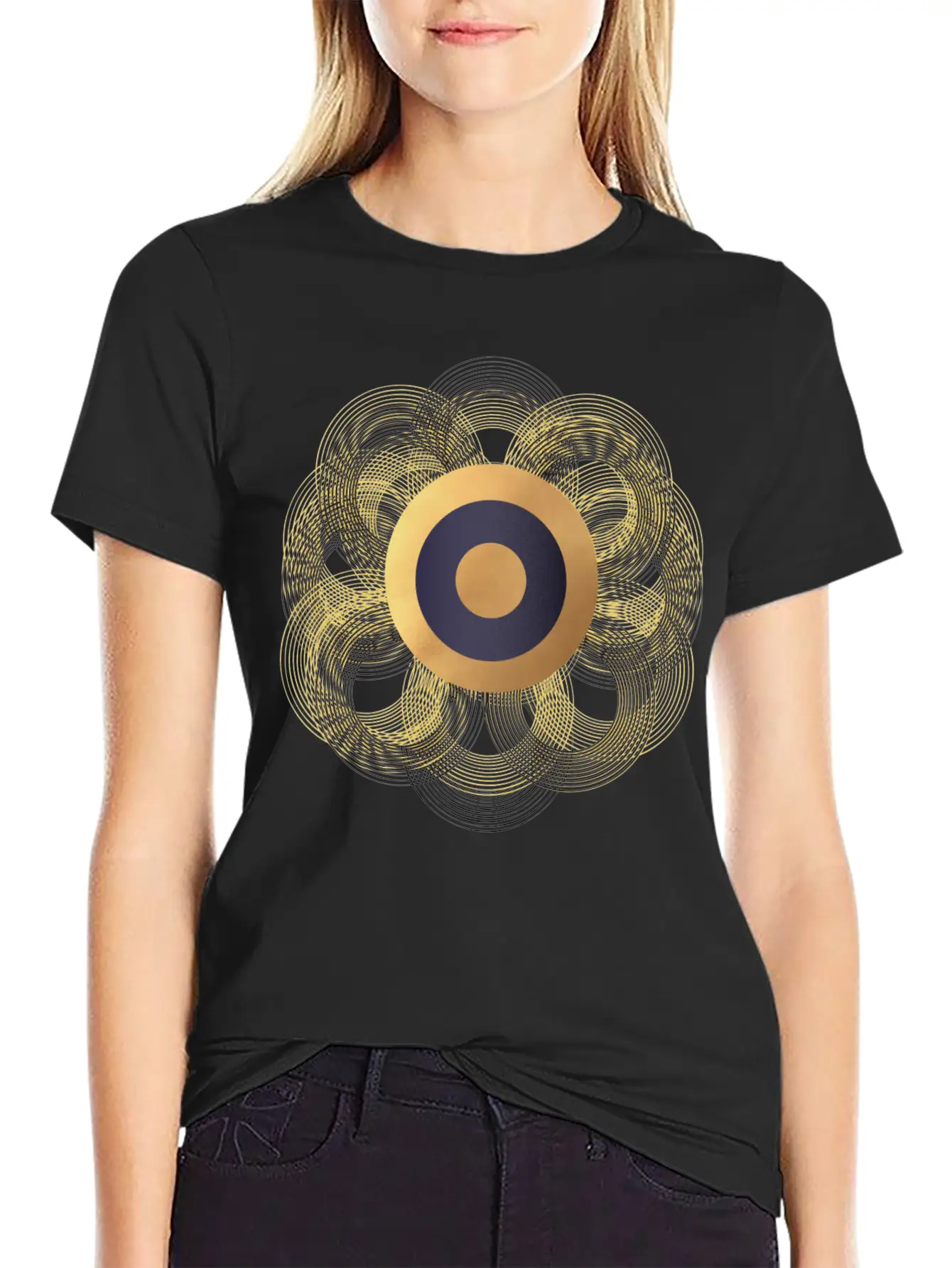 Ring Flower Timeless Short Sleeve Tee – Comfy And Minimalist Design