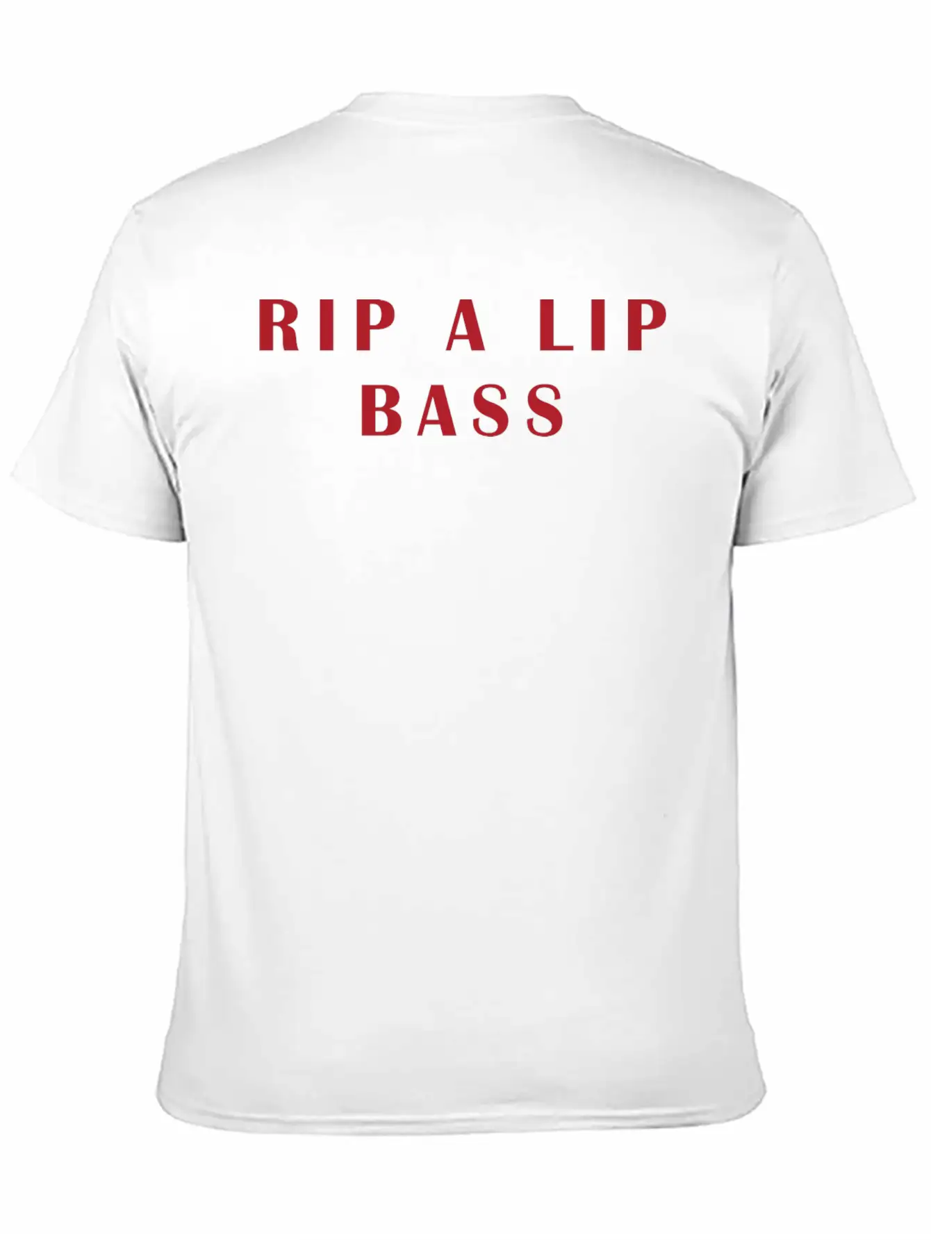 Rip A Lip Bass Stylish Everyday T-Shirt – Unisex Basic Cotton Tee