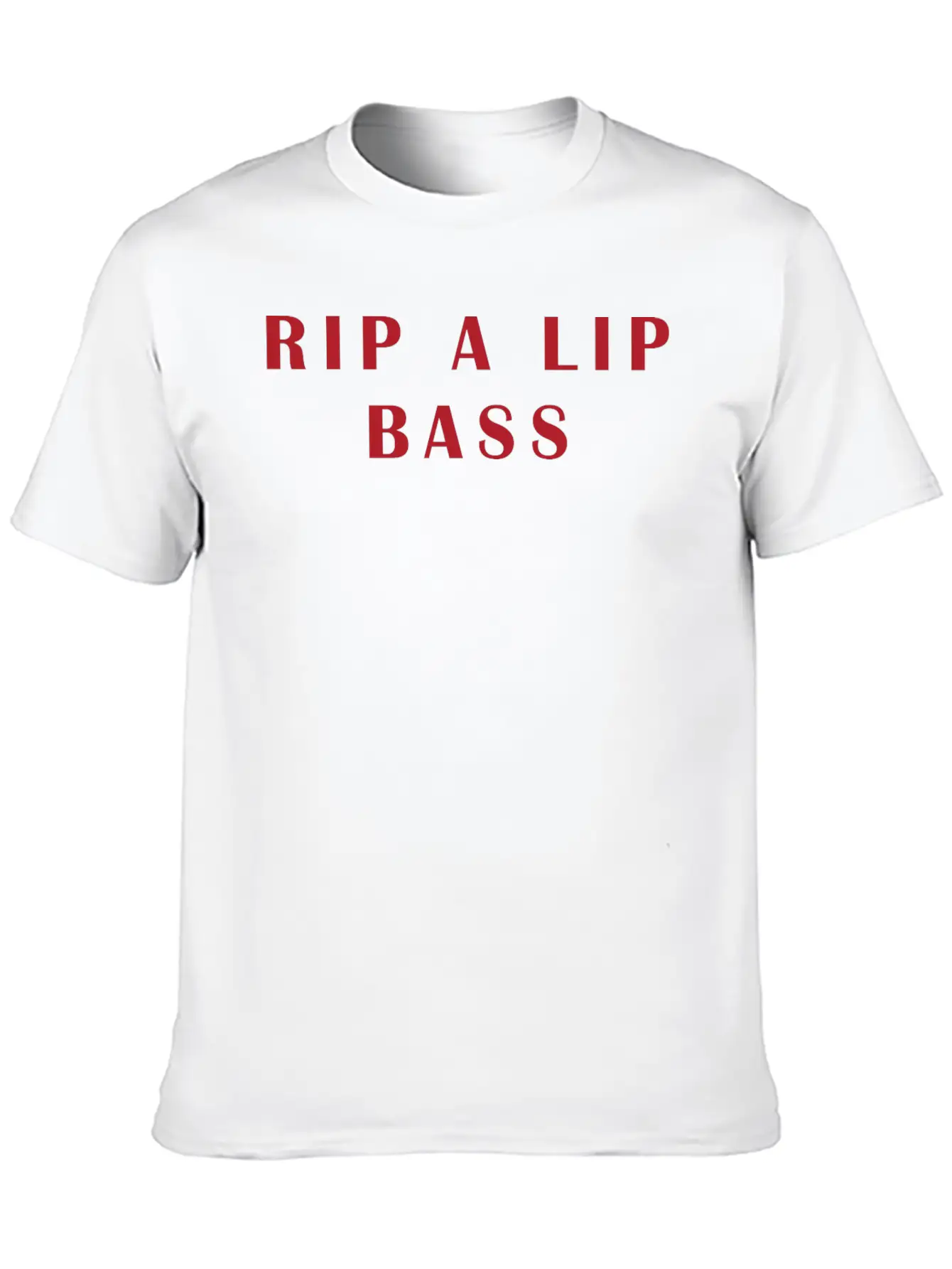Rip A Lip Bass Stylish Everyday T-Shirt – Unisex Basic Cotton Tee