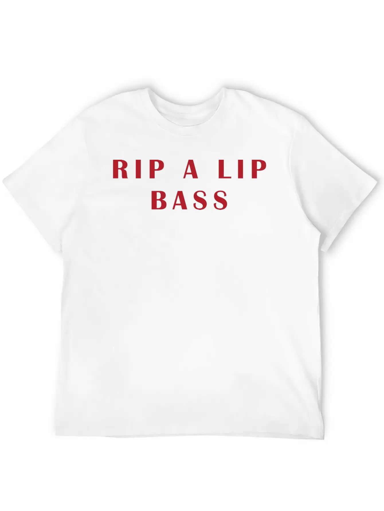 Rip A Lip Bass Stylish Everyday T-Shirt – Unisex Basic Cotton Tee