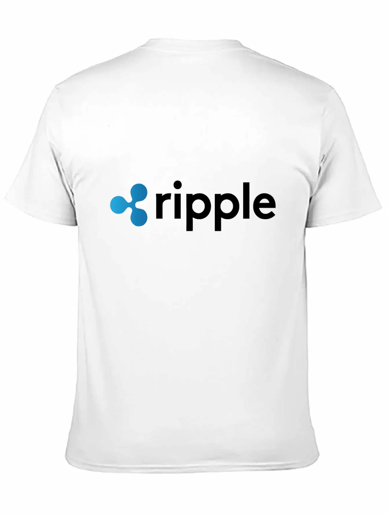 Ripple Logo - T-shirt Gift Idea Stylish Everyday T-Shirt – Unisex Basic Cotton Tee