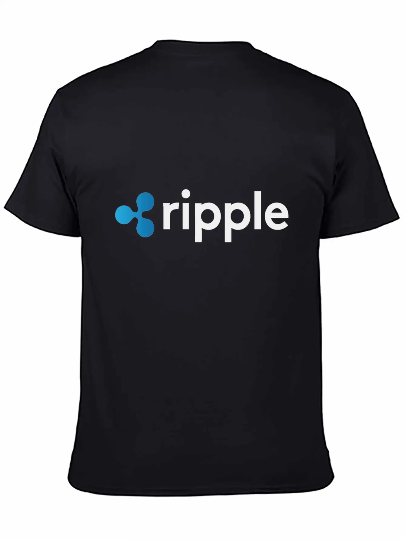 Ripple Logo - T-shirt Gift Idea Stylish Everyday T-Shirt – Unisex Basic Cotton Tee