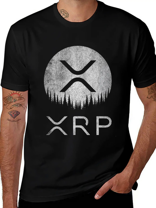 Ripple XRP Coin To The Moon Crypto Token Hodl Comfortable Minimalist Graphic Tee – Summer Style Essential
