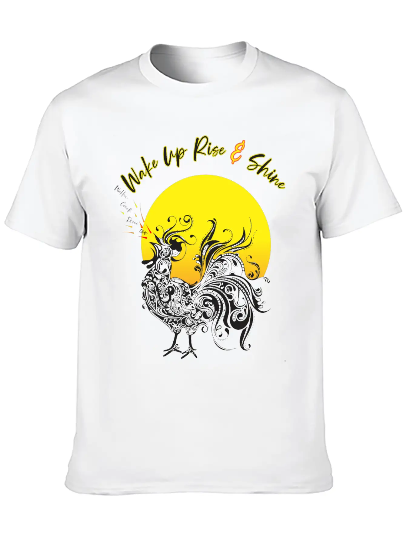 Rise And Shine 8 Stylish Everyday T-Shirt – Unisex Basic Cotton Tee