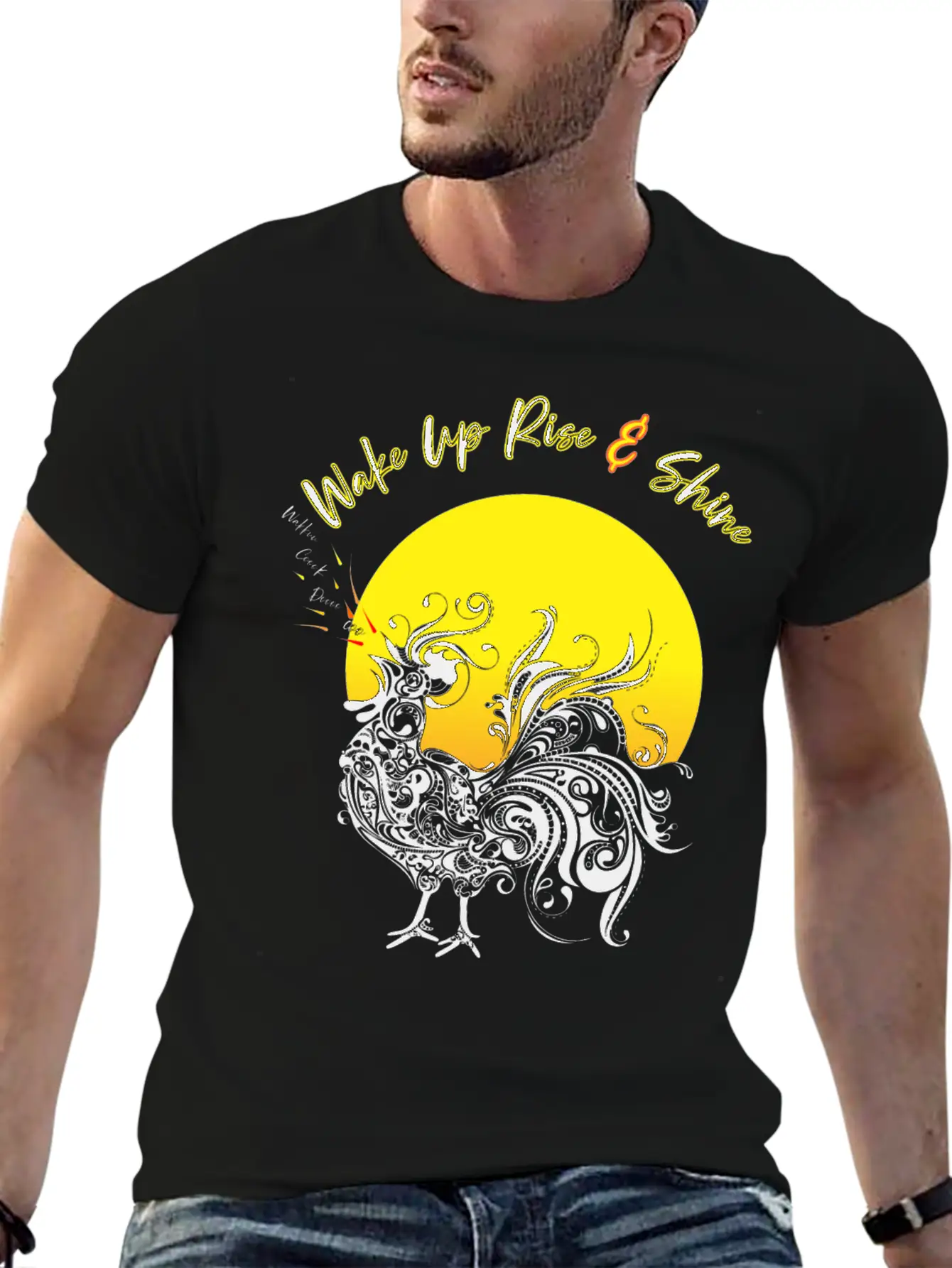 Rise And Shine 8 Stylish Everyday T-Shirt – Unisex Basic Cotton Tee