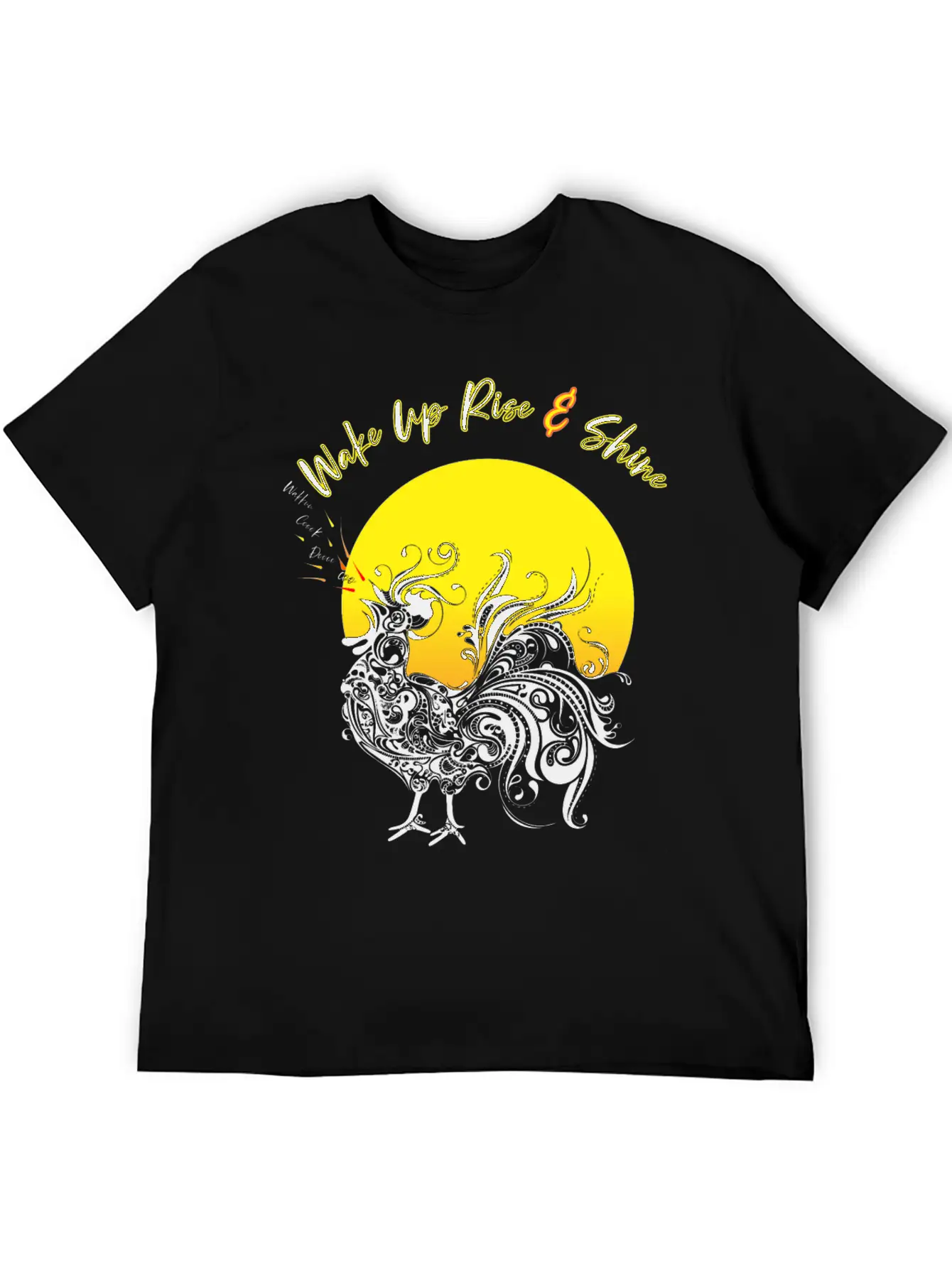 Rise And Shine 8 Stylish Everyday T-Shirt – Unisex Basic Cotton Tee