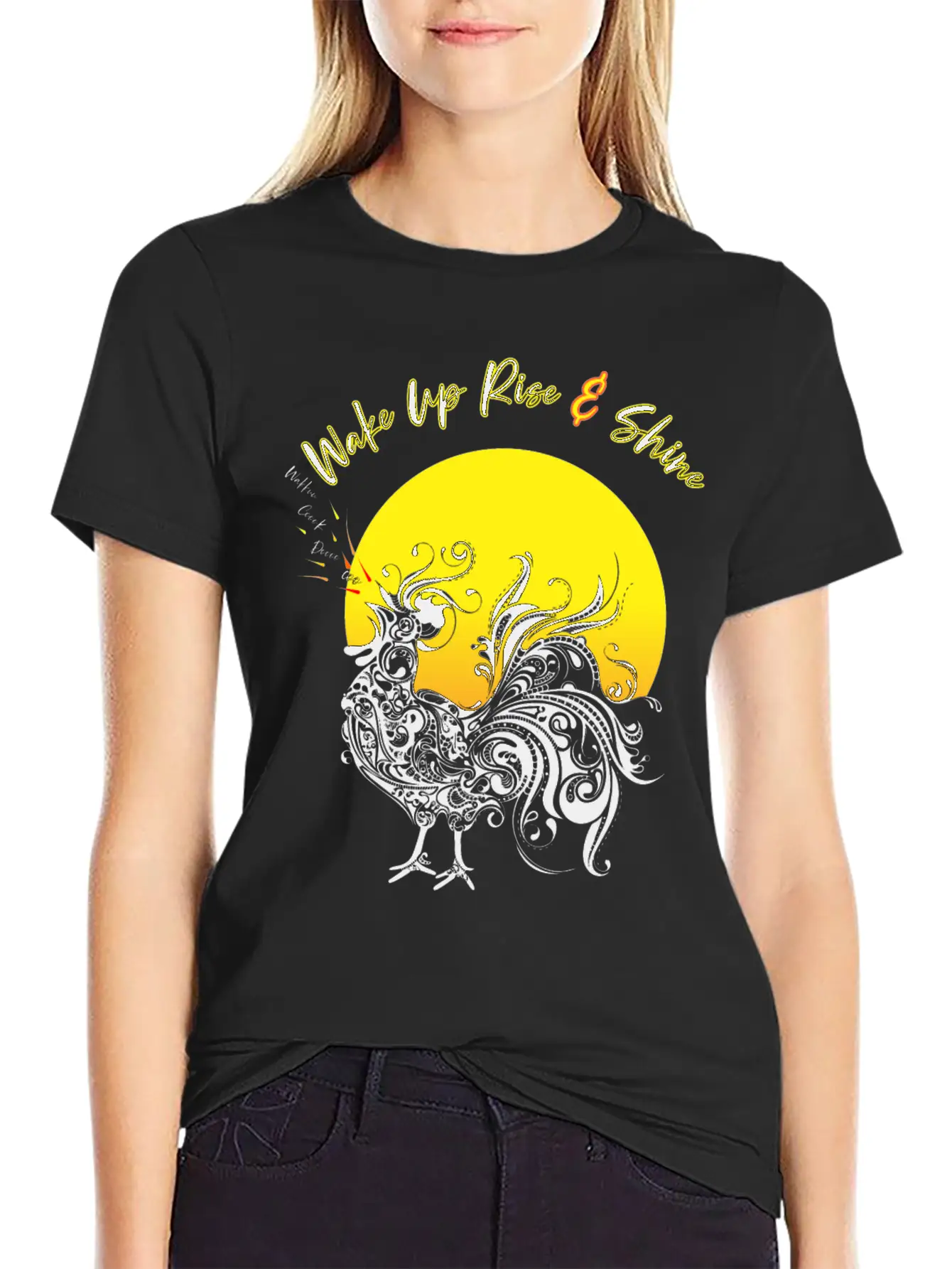 Rise And Shine 8 Stylish Everyday T-Shirt – Unisex Basic Cotton Tee