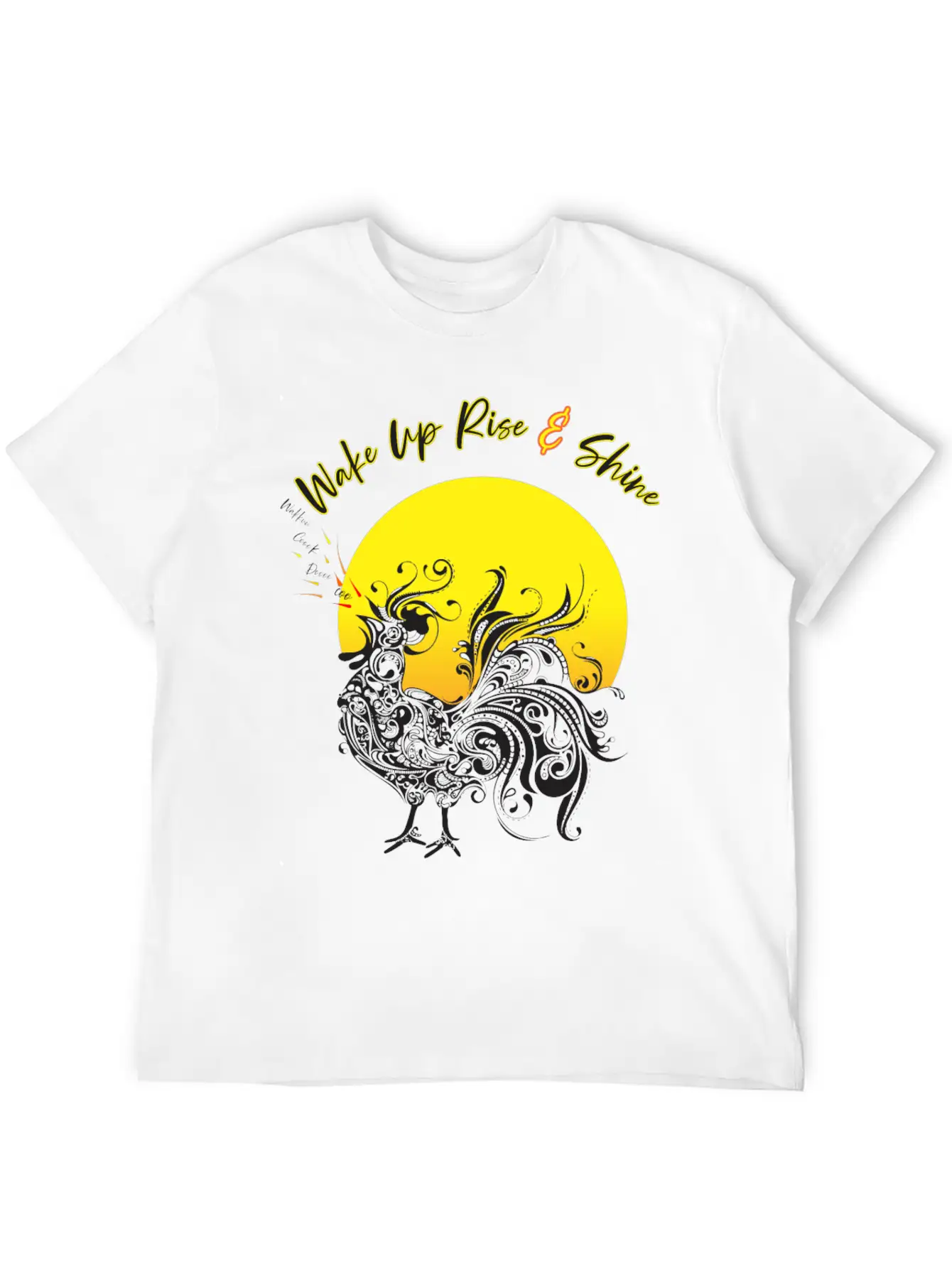 Rise And Shine 8 Stylish Everyday T-Shirt – Unisex Basic Cotton Tee