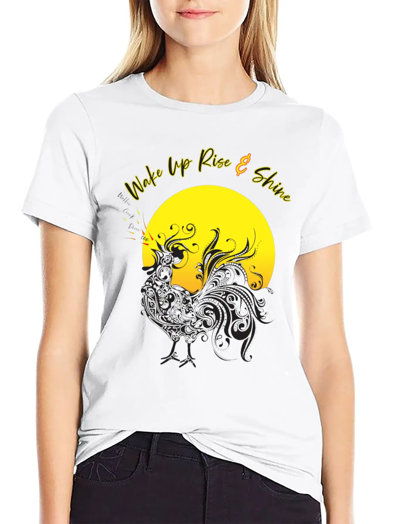 Rise And Shine 8 Stylish Everyday T-Shirt – Unisex Basic Cotton Tee