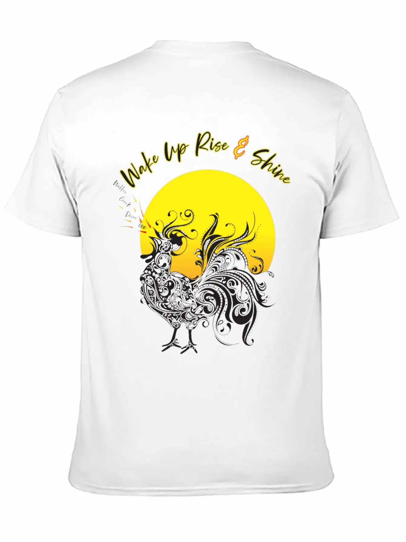 Rise And Shine 8 Stylish Everyday T-Shirt – Unisex Basic Cotton Tee
