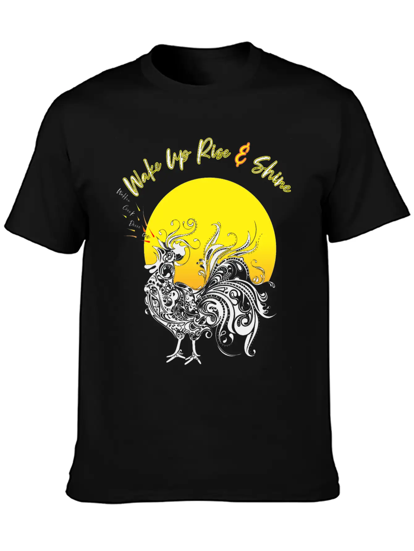 Rise And Shine 8 Stylish Everyday T-Shirt – Unisex Basic Cotton Tee