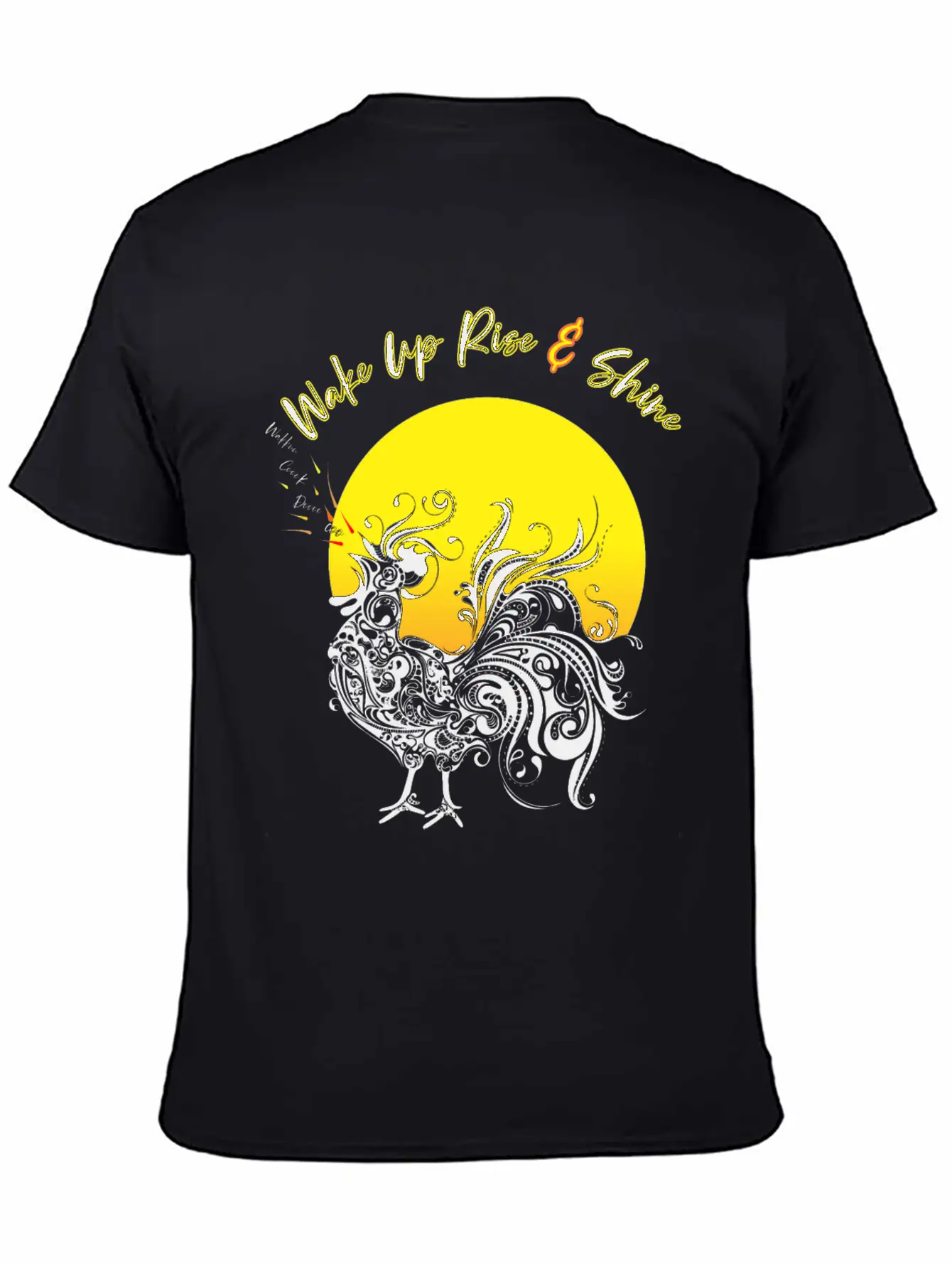Rise And Shine 8 Stylish Everyday T-Shirt – Unisex Basic Cotton Tee