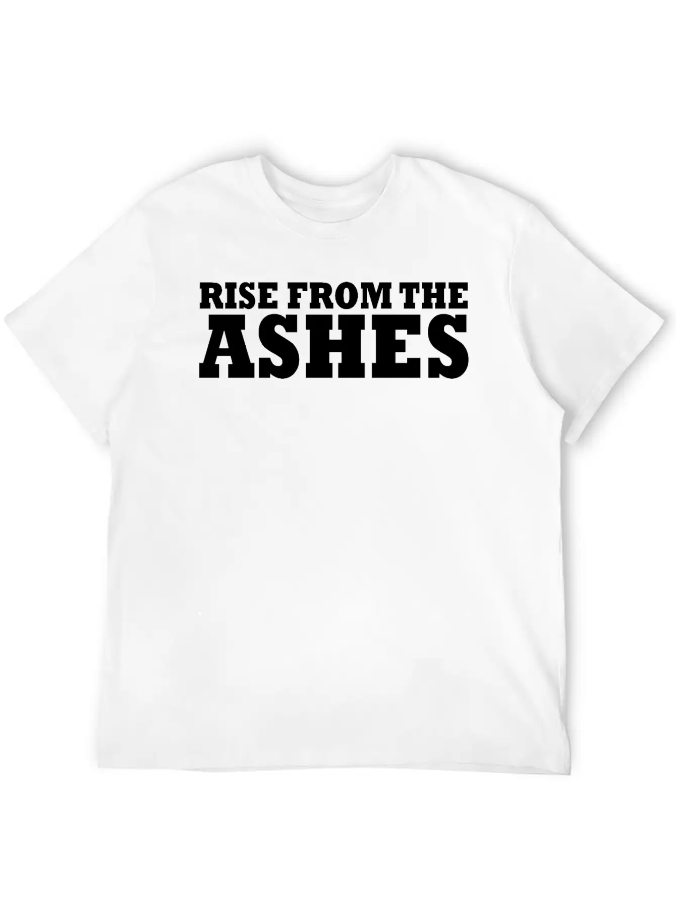 Rise From The Ashes Comfortable Minimalist Graphic Tee – Summer Style Essential