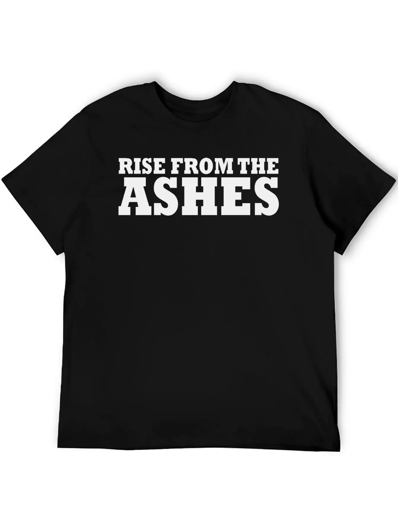 Rise From The Ashes Comfortable Minimalist Graphic Tee – Summer Style Essential