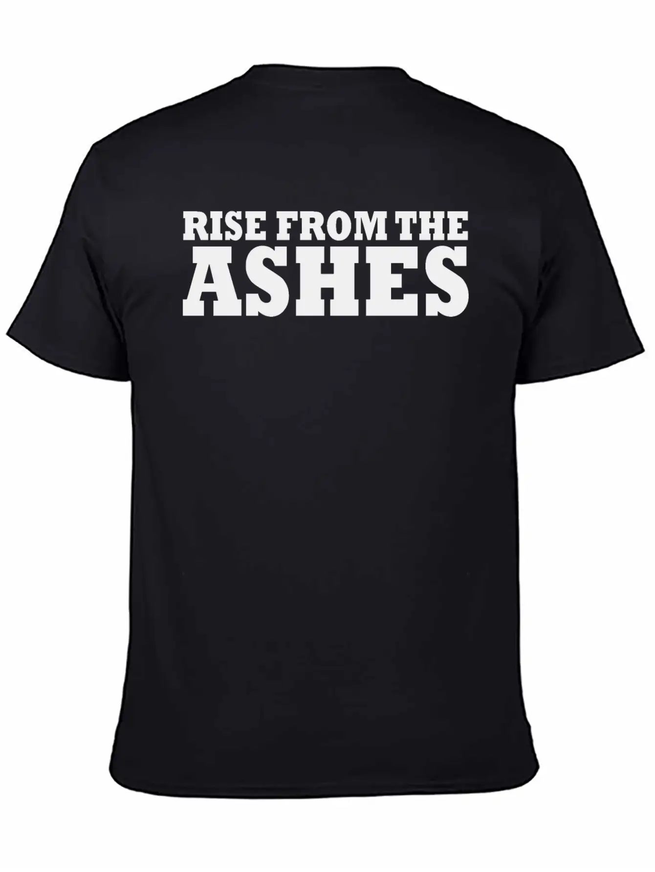 Rise From The Ashes Comfortable Minimalist Graphic Tee – Summer Style Essential