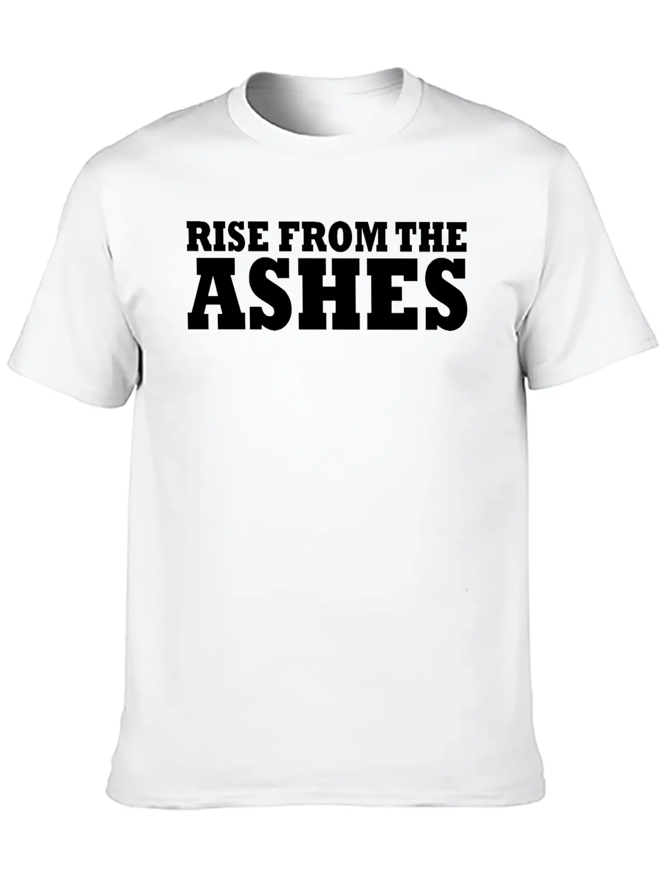 Rise From The Ashes Comfortable Minimalist Graphic Tee – Summer Style Essential
