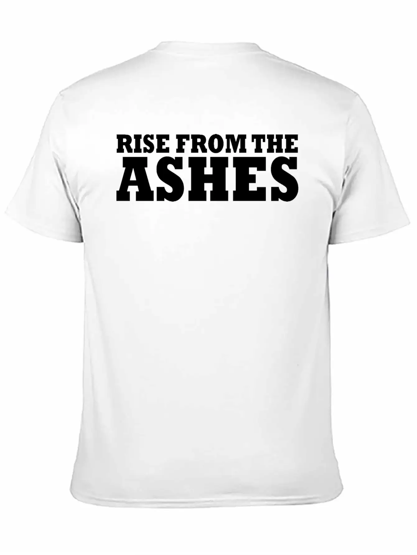 Rise From The Ashes Comfortable Minimalist Graphic Tee – Summer Style Essential