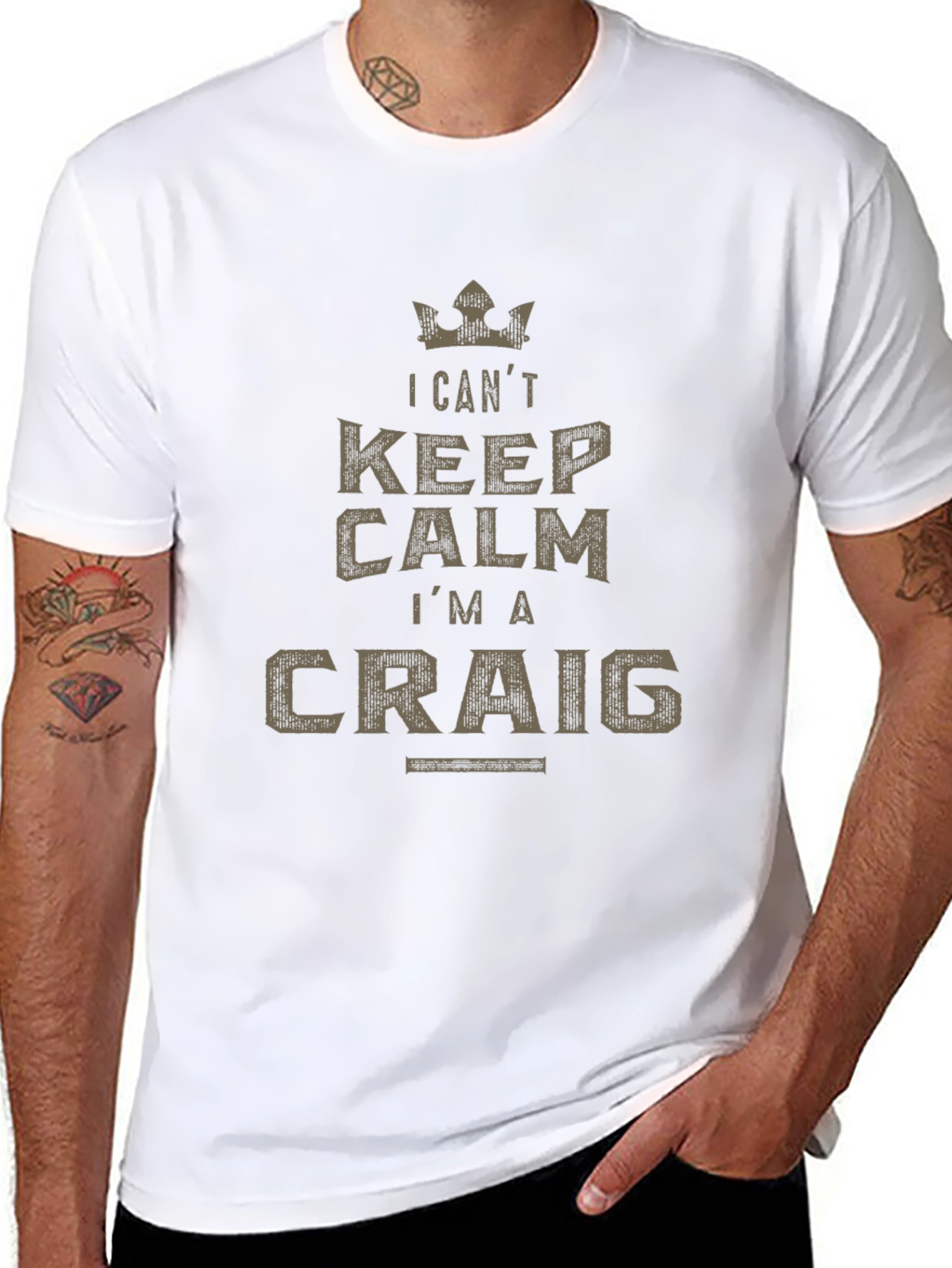 I Cant Keep Calm Im a Craig T-Shirt