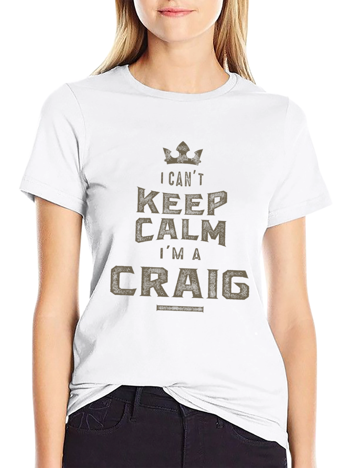 I Cant Keep Calm Im a Craig T-Shirt