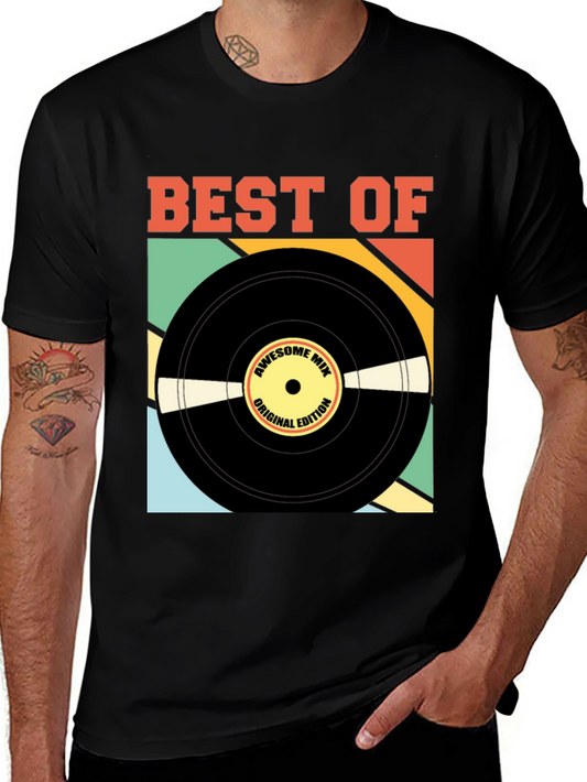 Best Of Vintage Vinyl Record T-Shirt