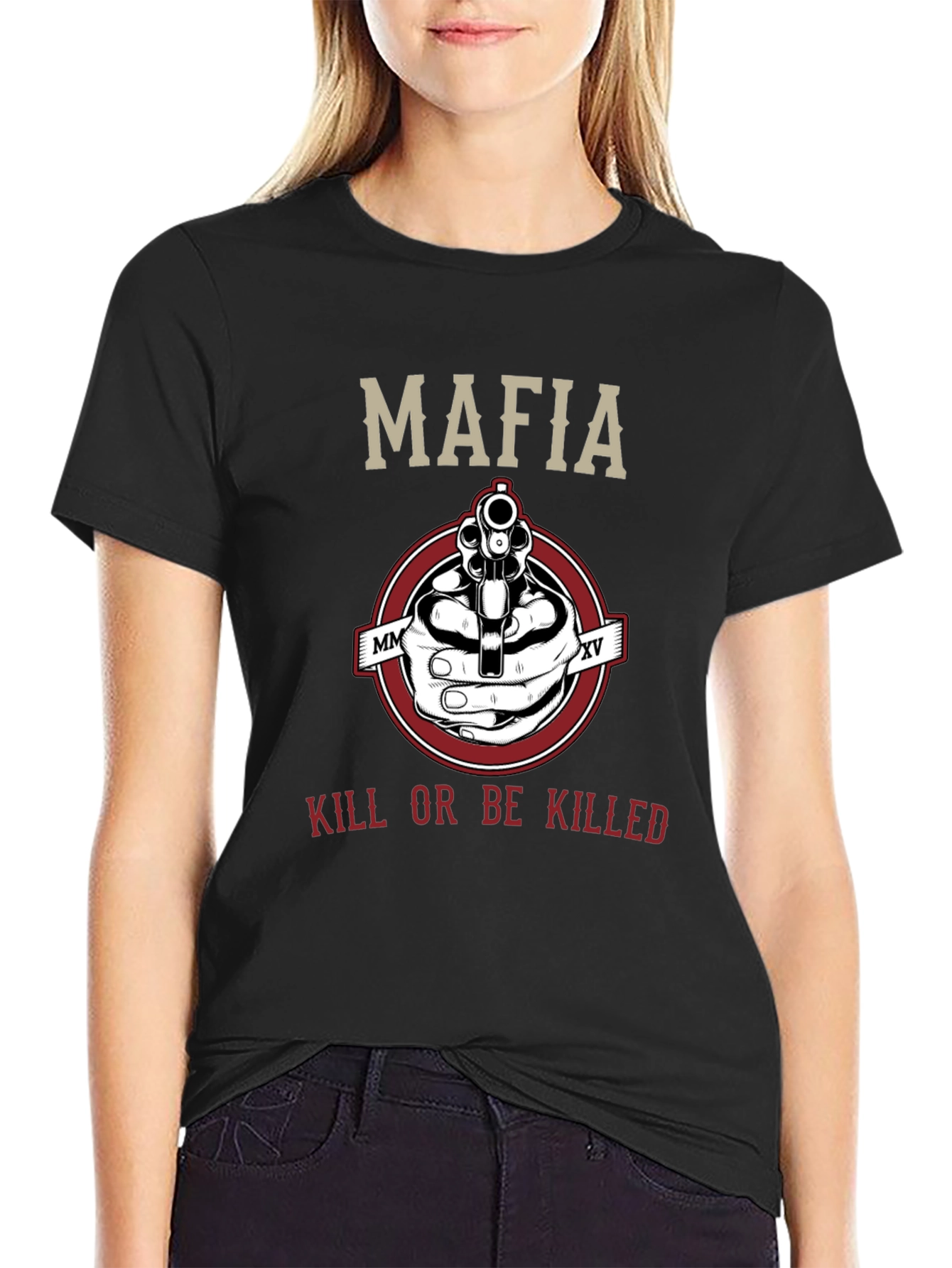 Mafia T-Shirt - Kill or Be Killed Design
