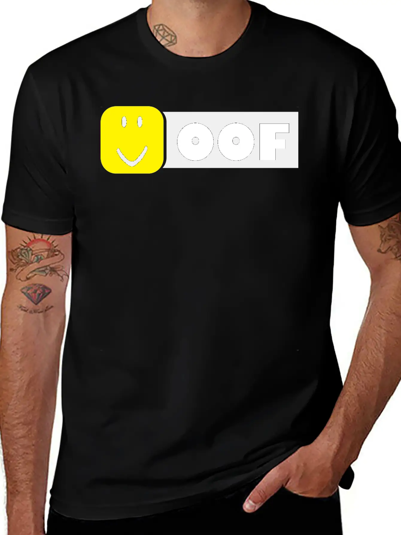 Roblo Oof Basic Graphic T-Shirt – Daily Comfort In Soft Cotton