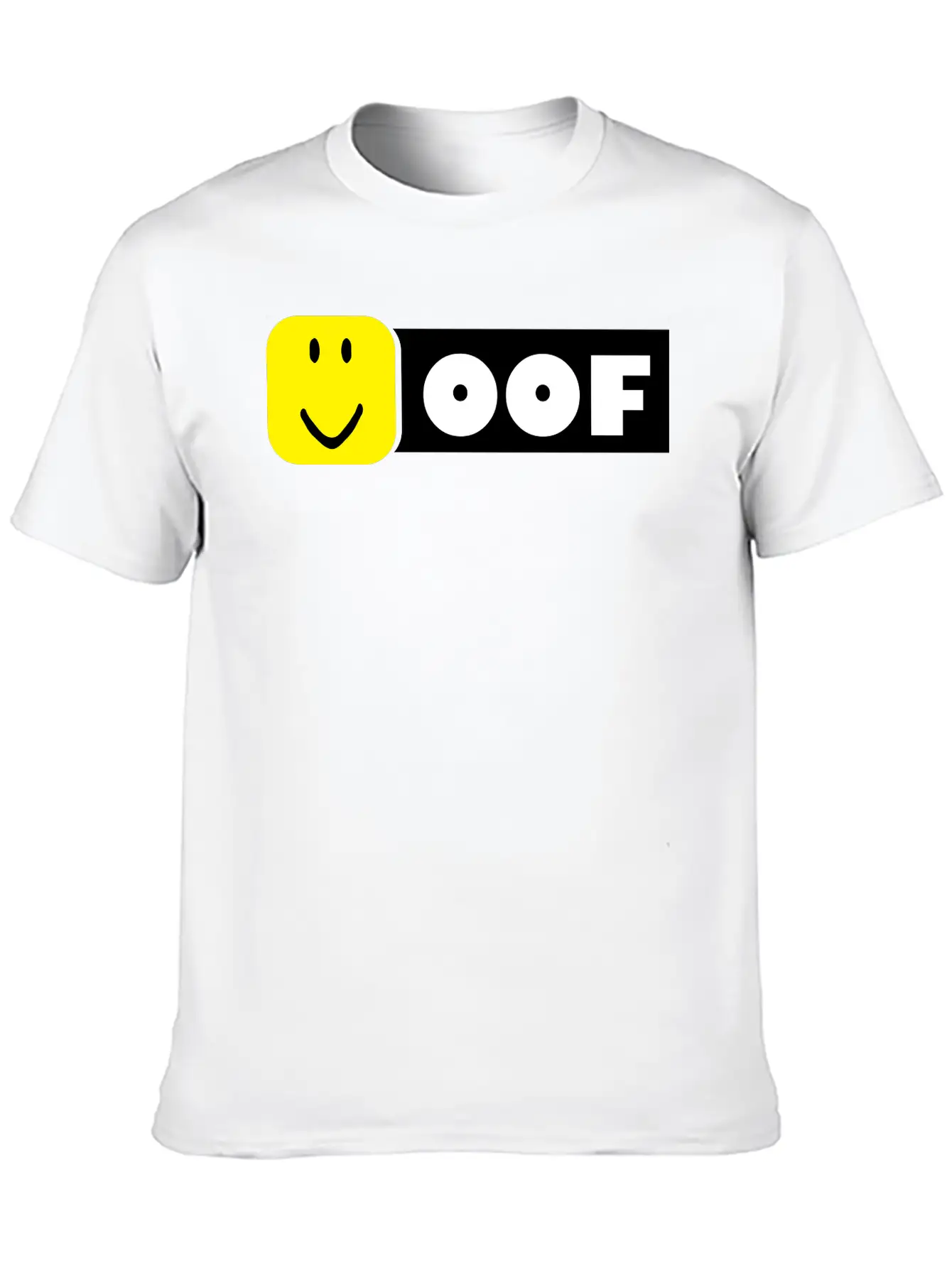 Roblo Oof Basic Graphic T-Shirt – Daily Comfort In Soft Cotton