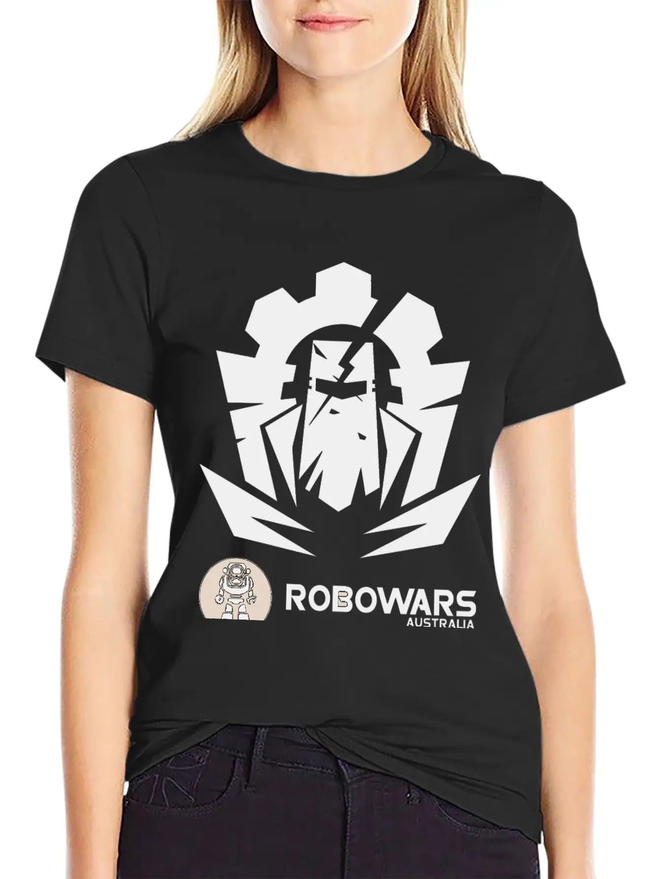 Robowars STAFF Stylish Everyday T-Shirt – Unisex Basic Cotton Tee