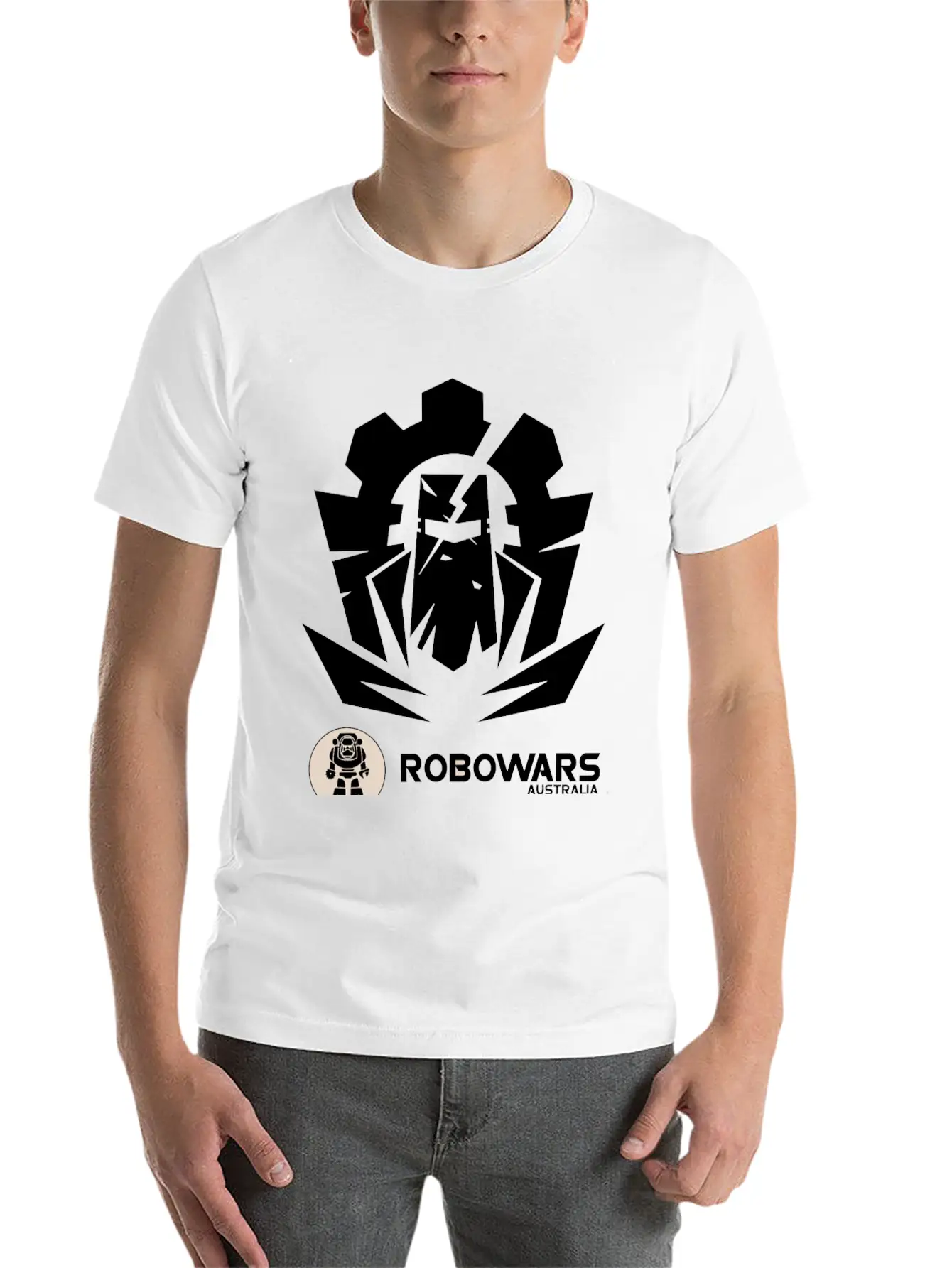 Robowars STAFF Stylish Everyday T-Shirt – Unisex Basic Cotton Tee