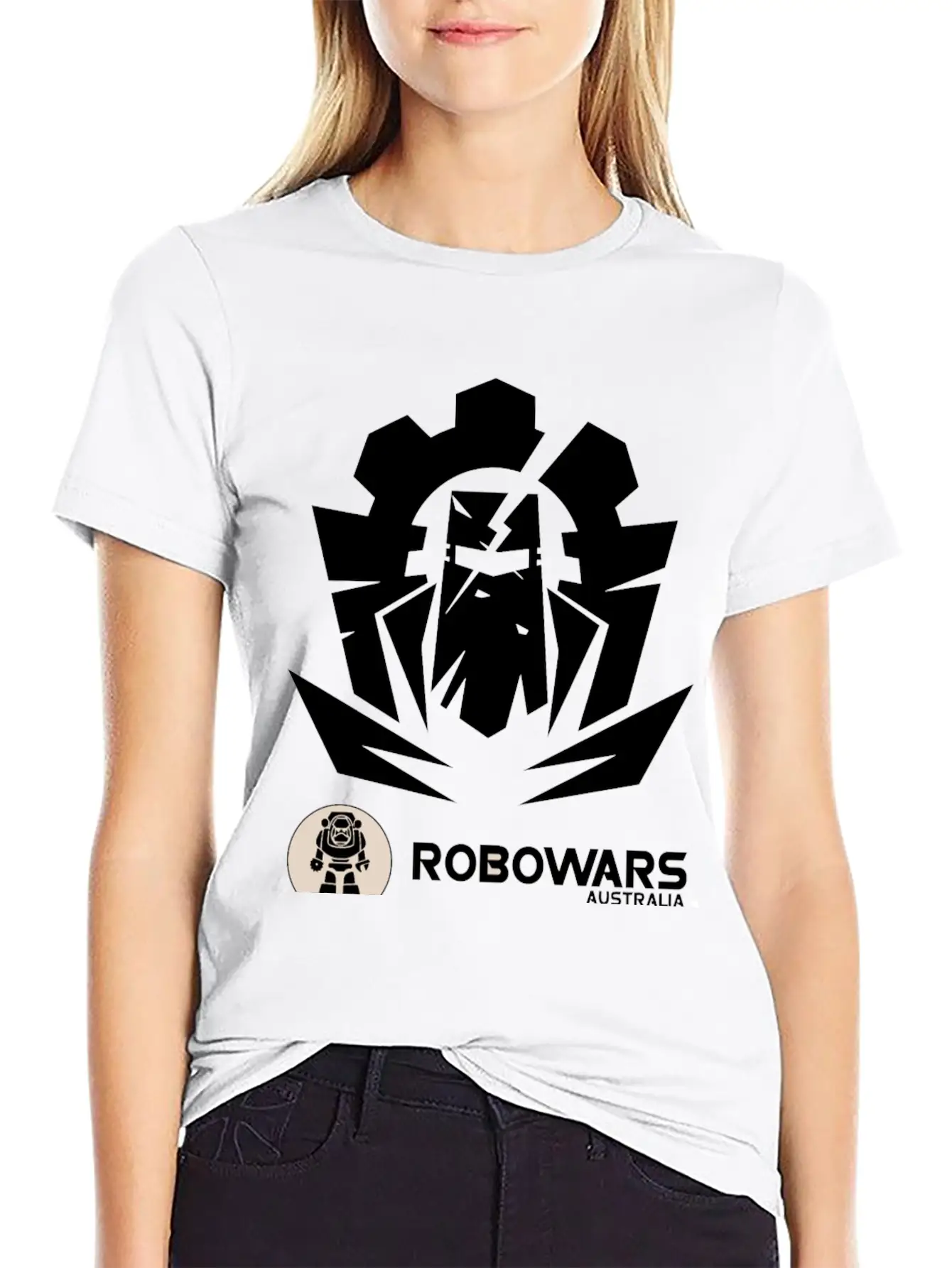 Robowars STAFF Stylish Everyday T-Shirt – Unisex Basic Cotton Tee