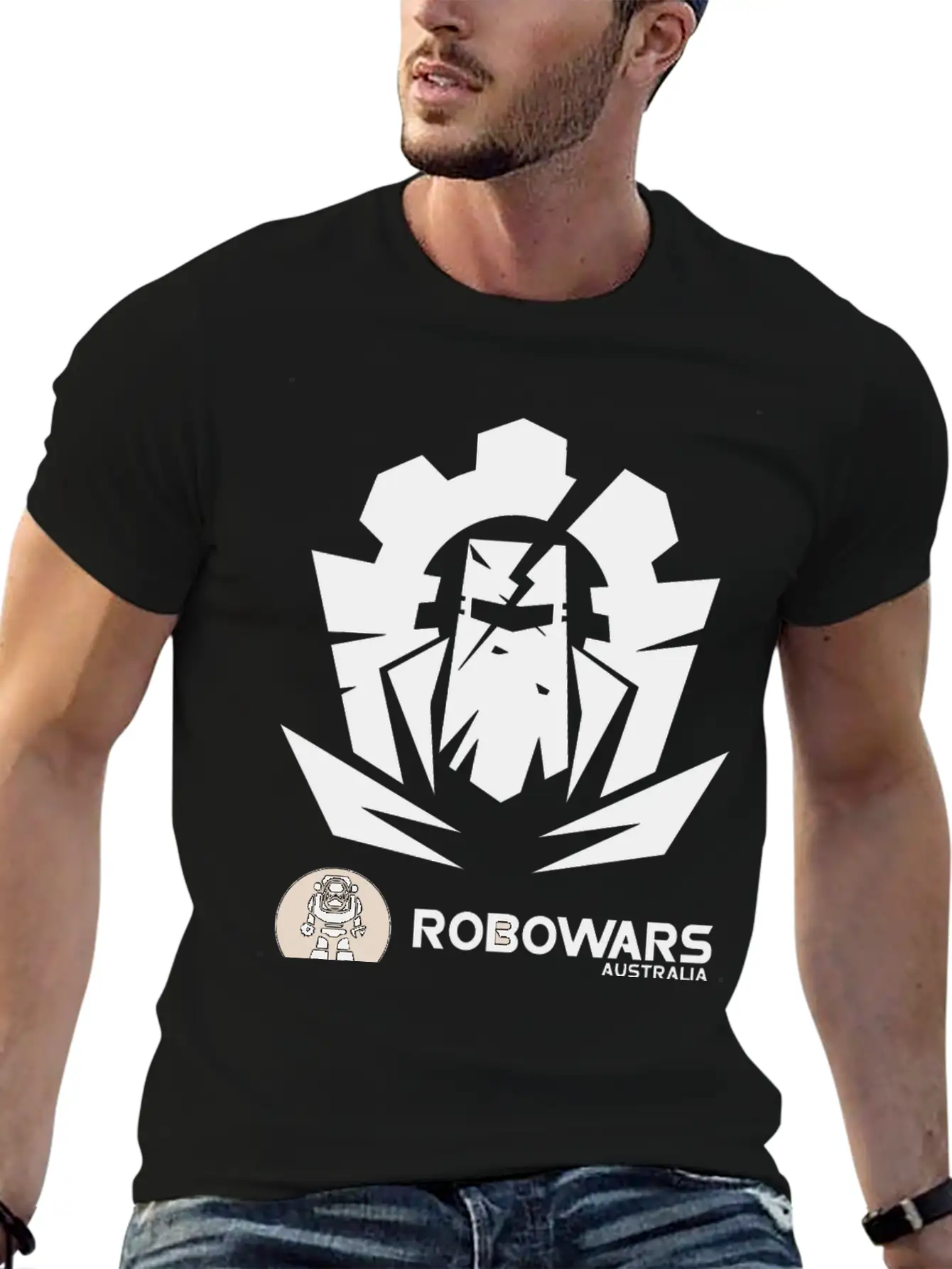 Robowars STAFF Stylish Everyday T-Shirt – Unisex Basic Cotton Tee