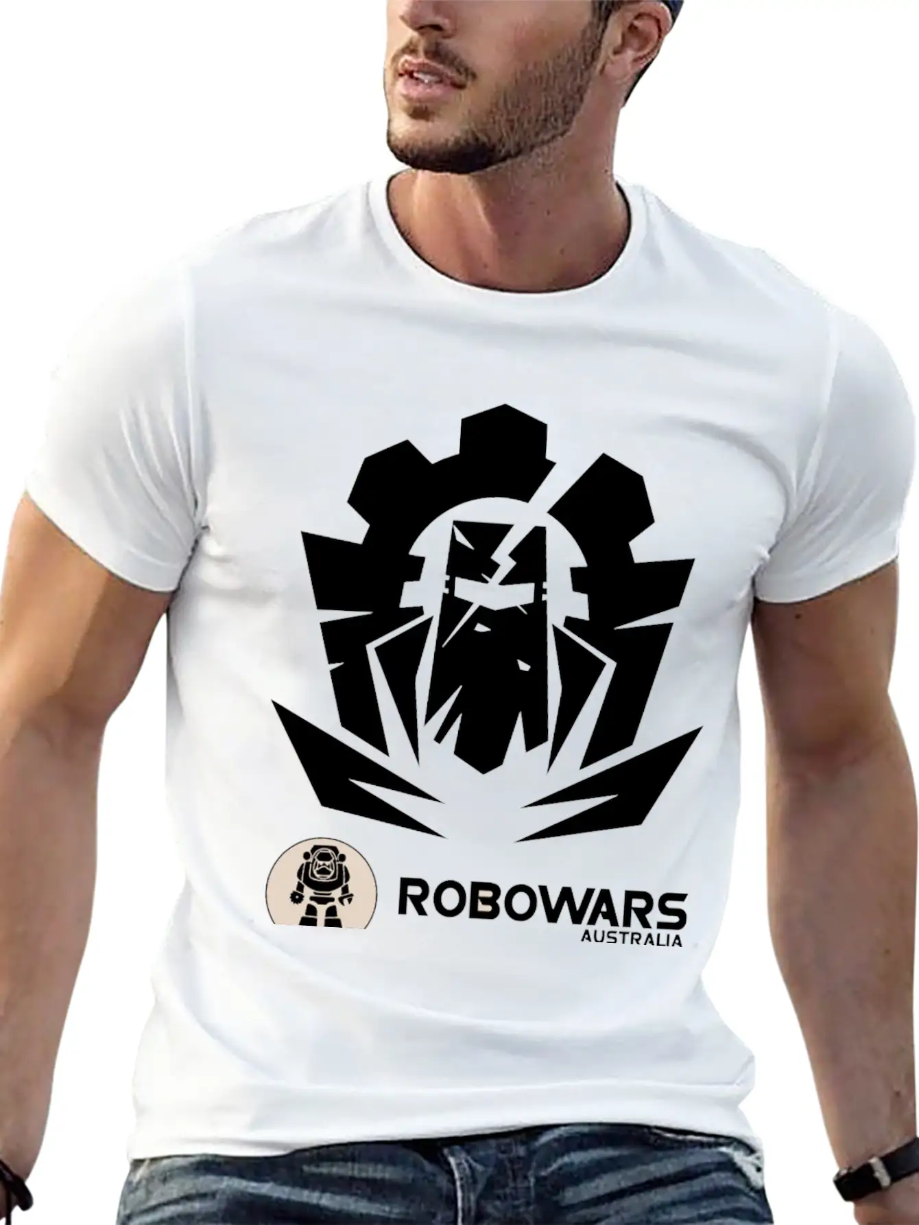 Robowars STAFF Stylish Everyday T-Shirt – Unisex Basic Cotton Tee